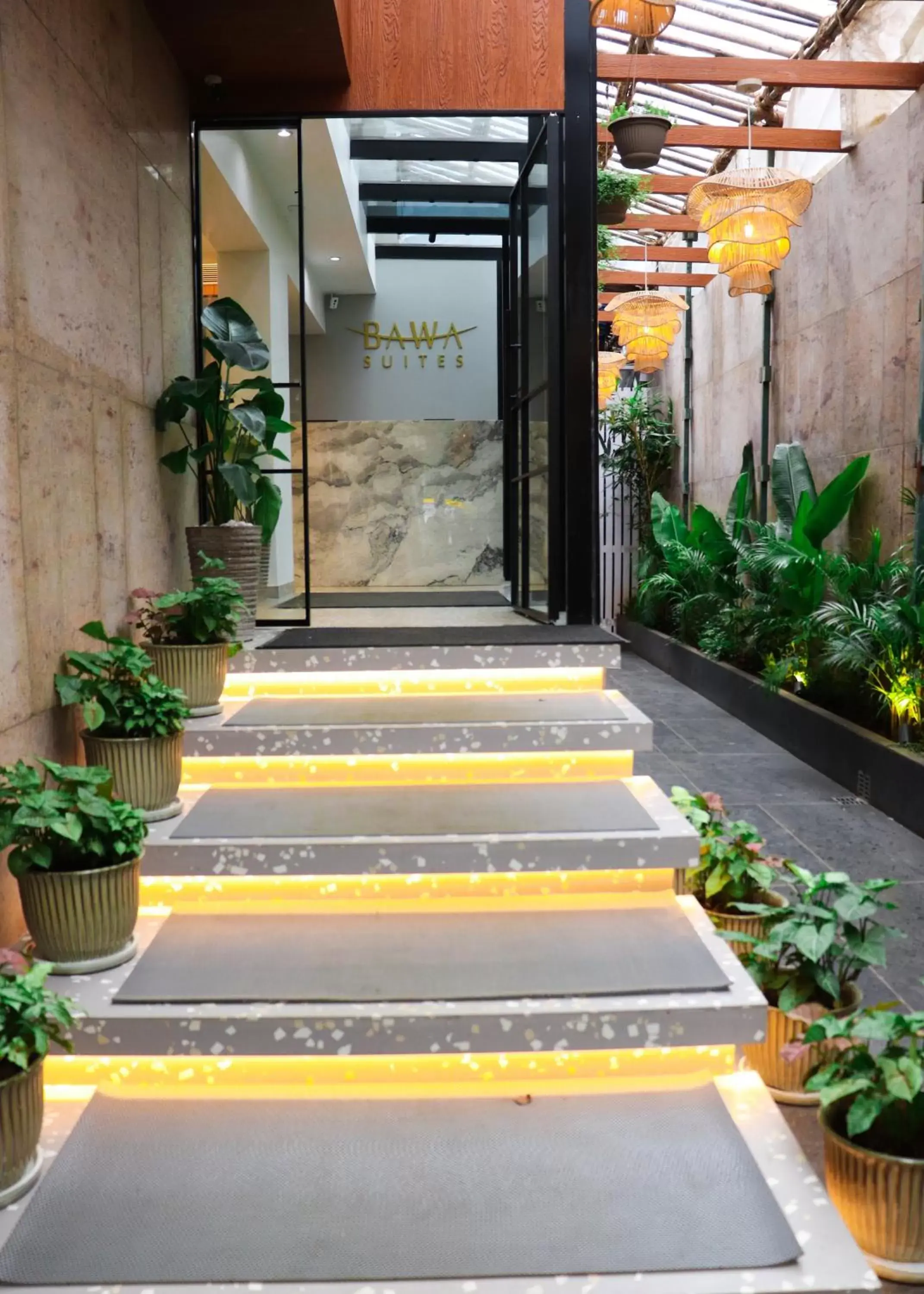 Facade/entrance in Hotel Bawa Suites