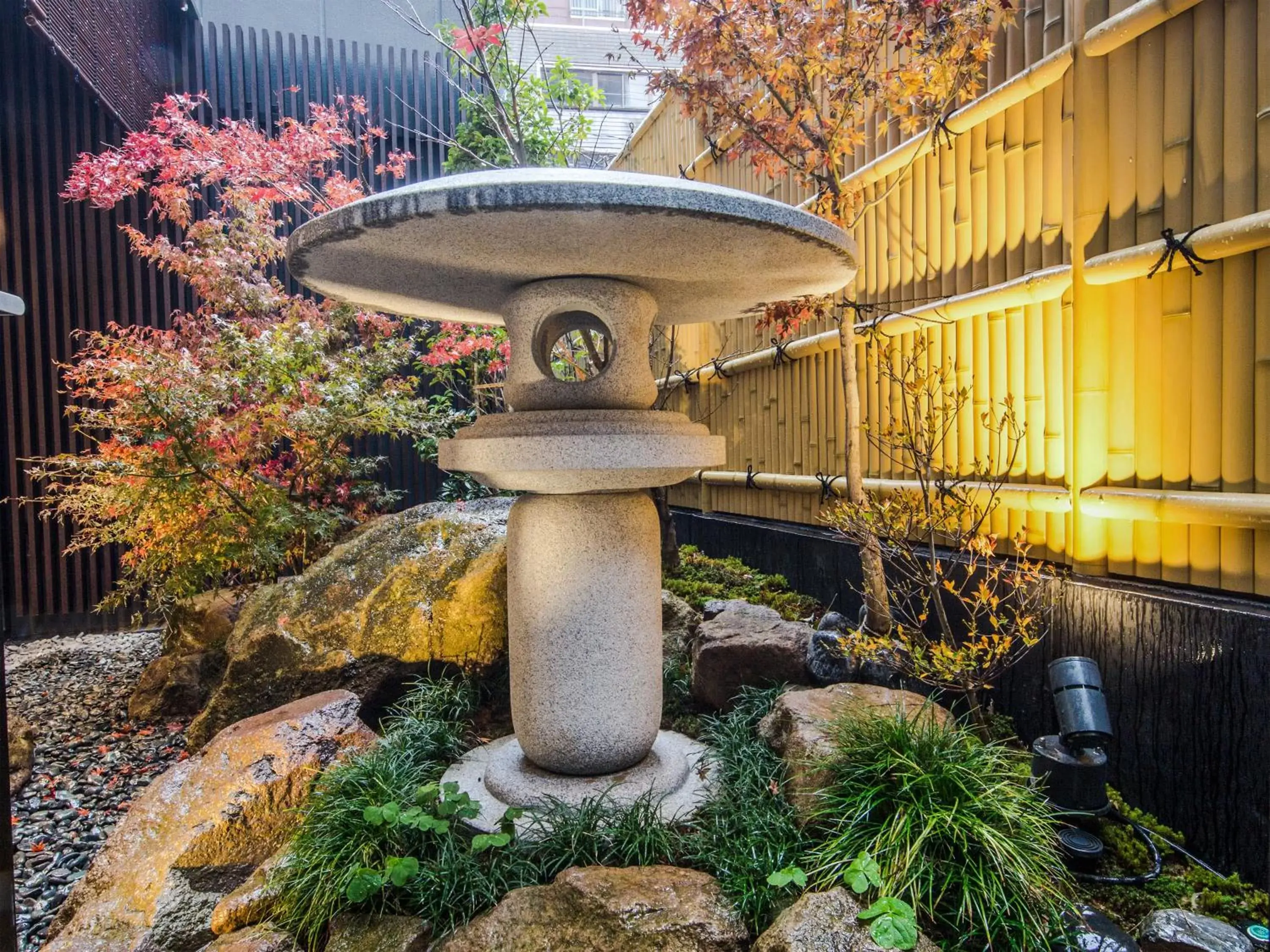 Garden in UNIZO INN Kanazawa Hyakumangoku Dori