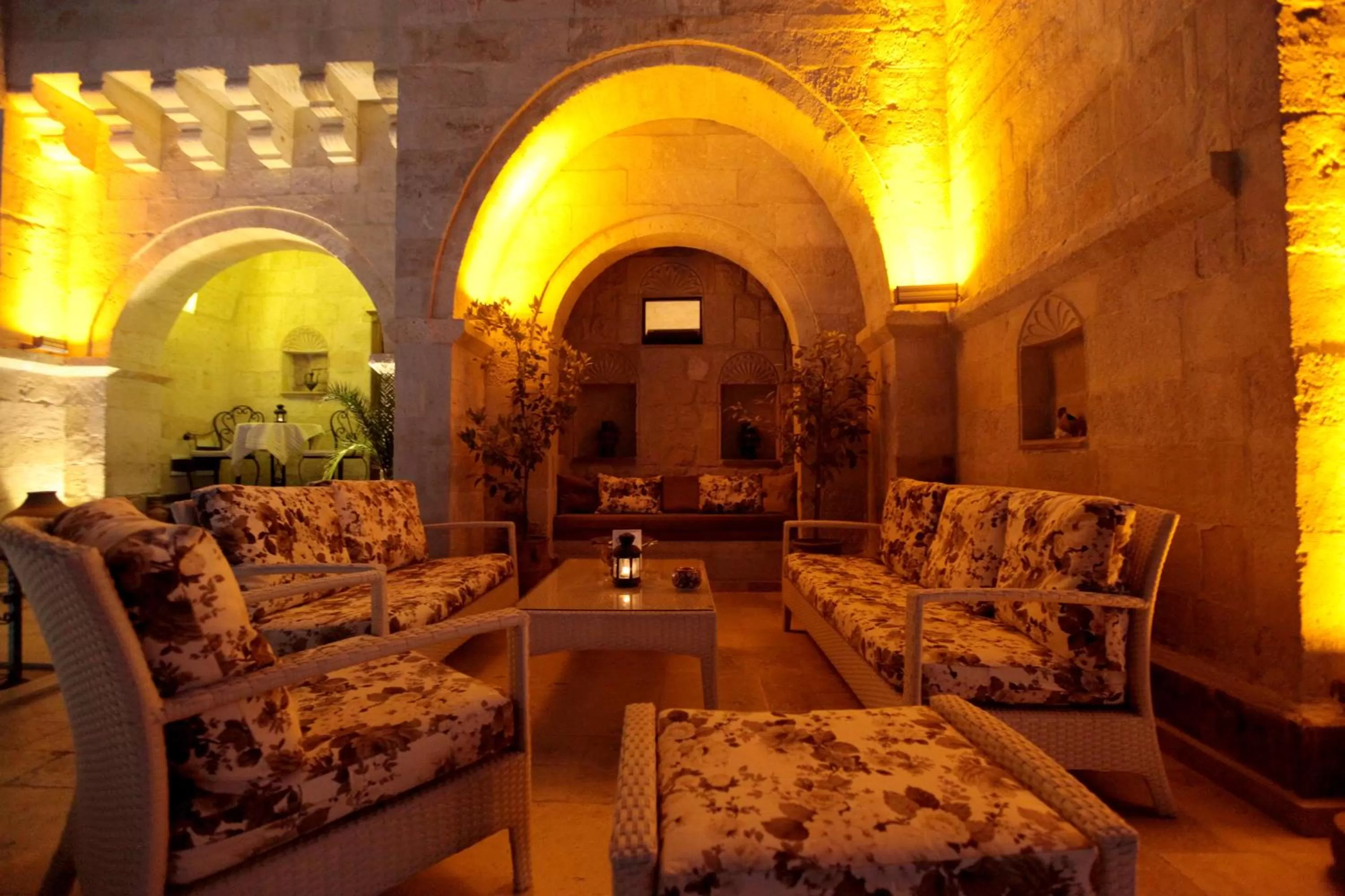 Lobby or reception in Miras Hotel