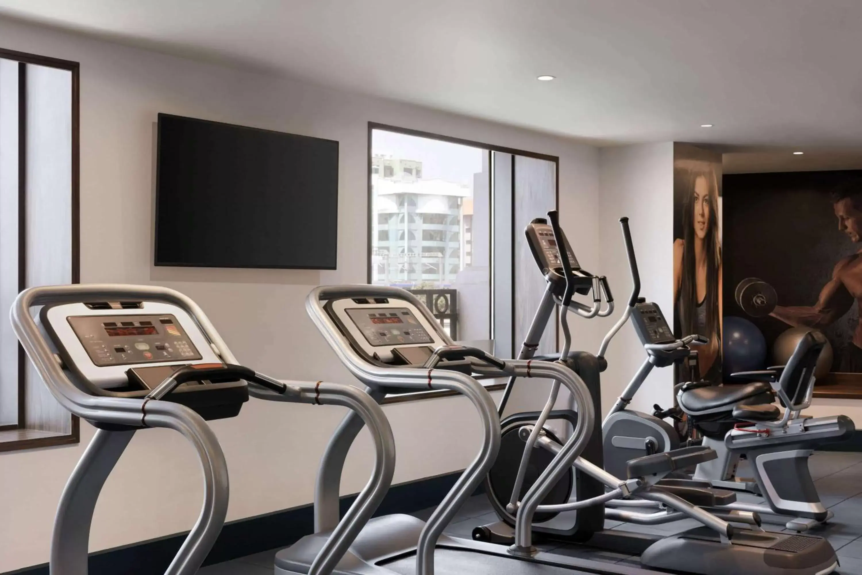 Fitness centre/facilities, Fitness Center/Facilities in Ramada Plaza Chennai