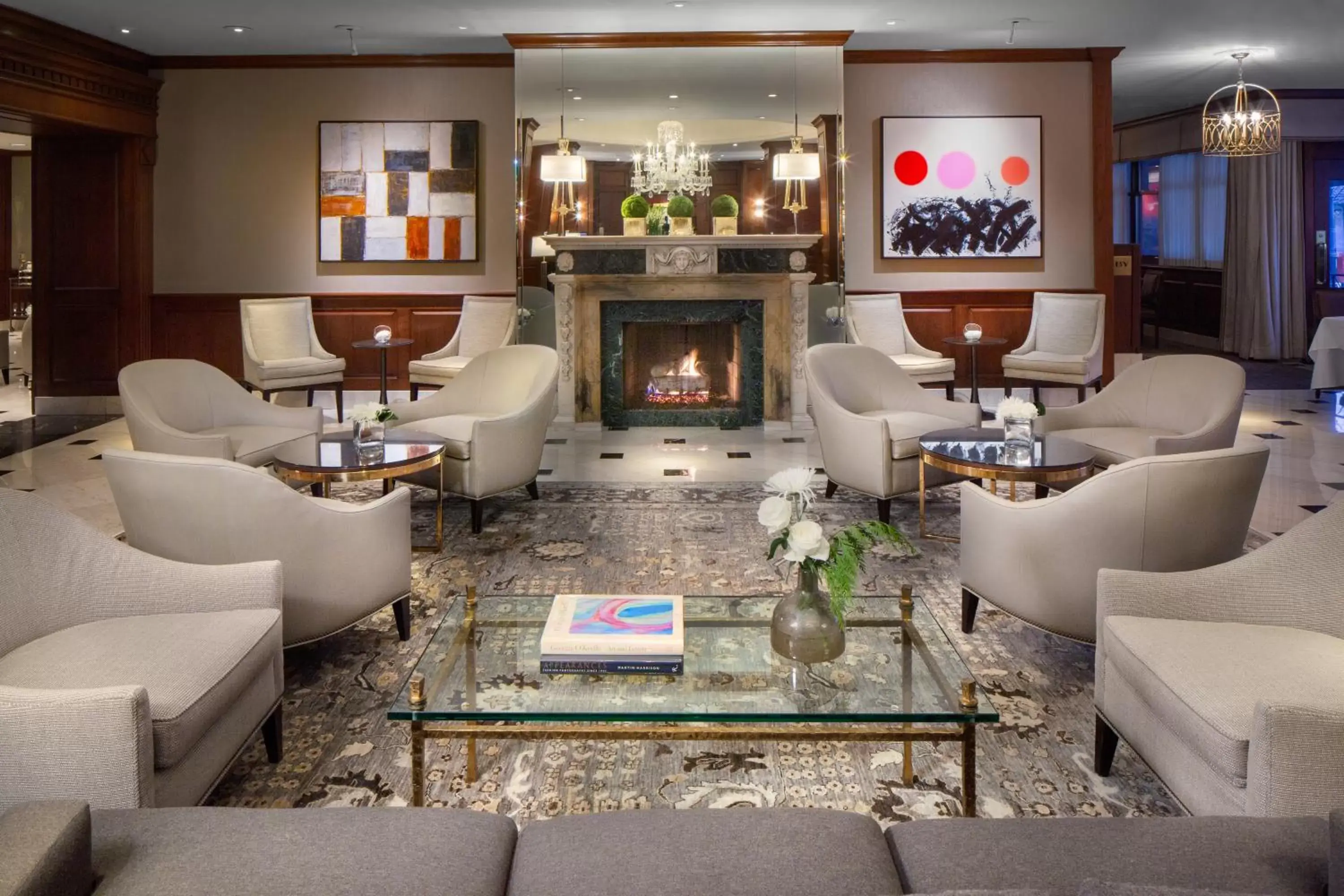 Lobby or reception in The Townsend Hotel Lobby or reception in The Townsend Hotel