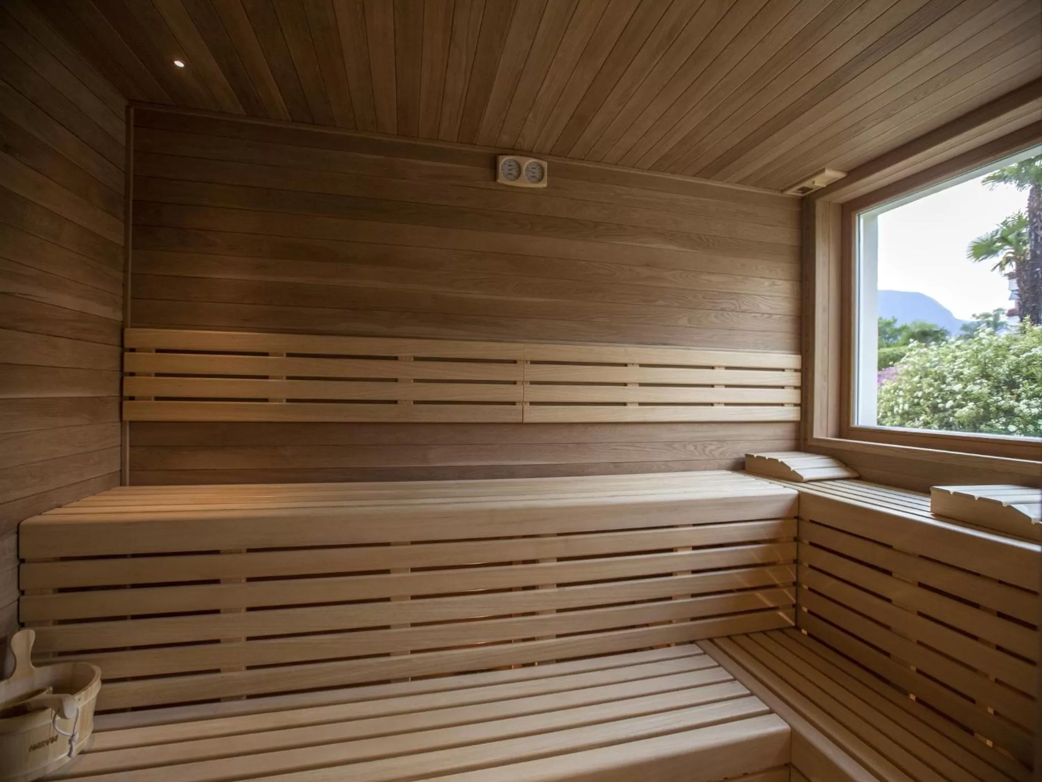 Sauna in Parkhotel Delta, Wellbeing Resort