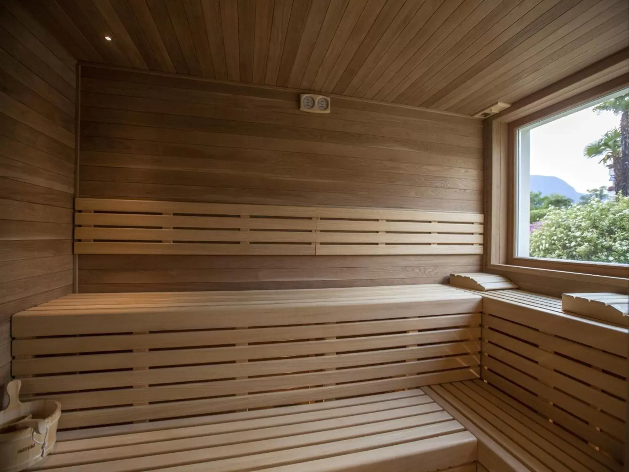 Sauna in Parkhotel Delta, Wellbeing Resort