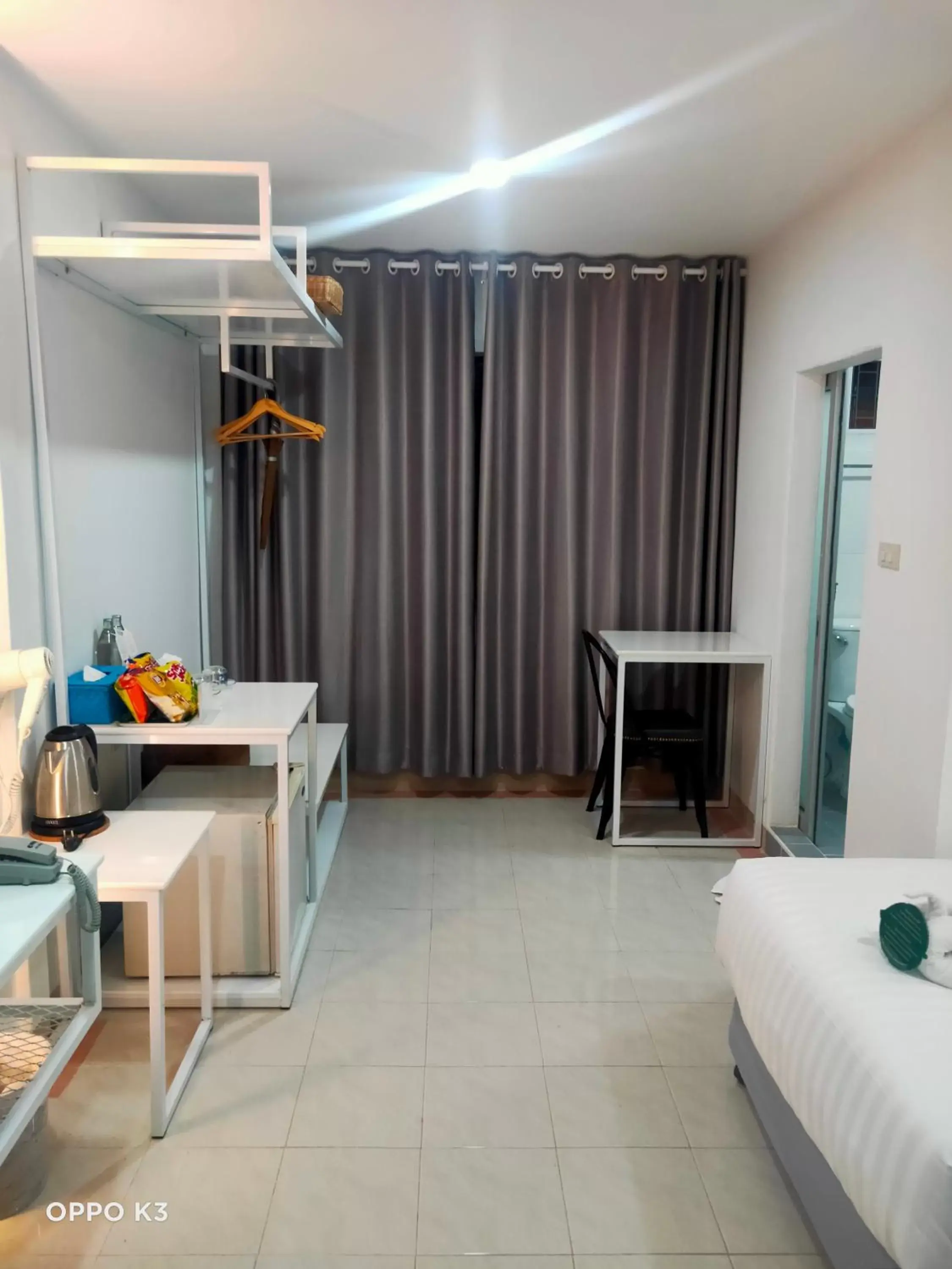 Seating area, Bed in Bed By Boat @Nonthaburi Pier Seating area, Bed in Bed By Boat @Nonthaburi Pier