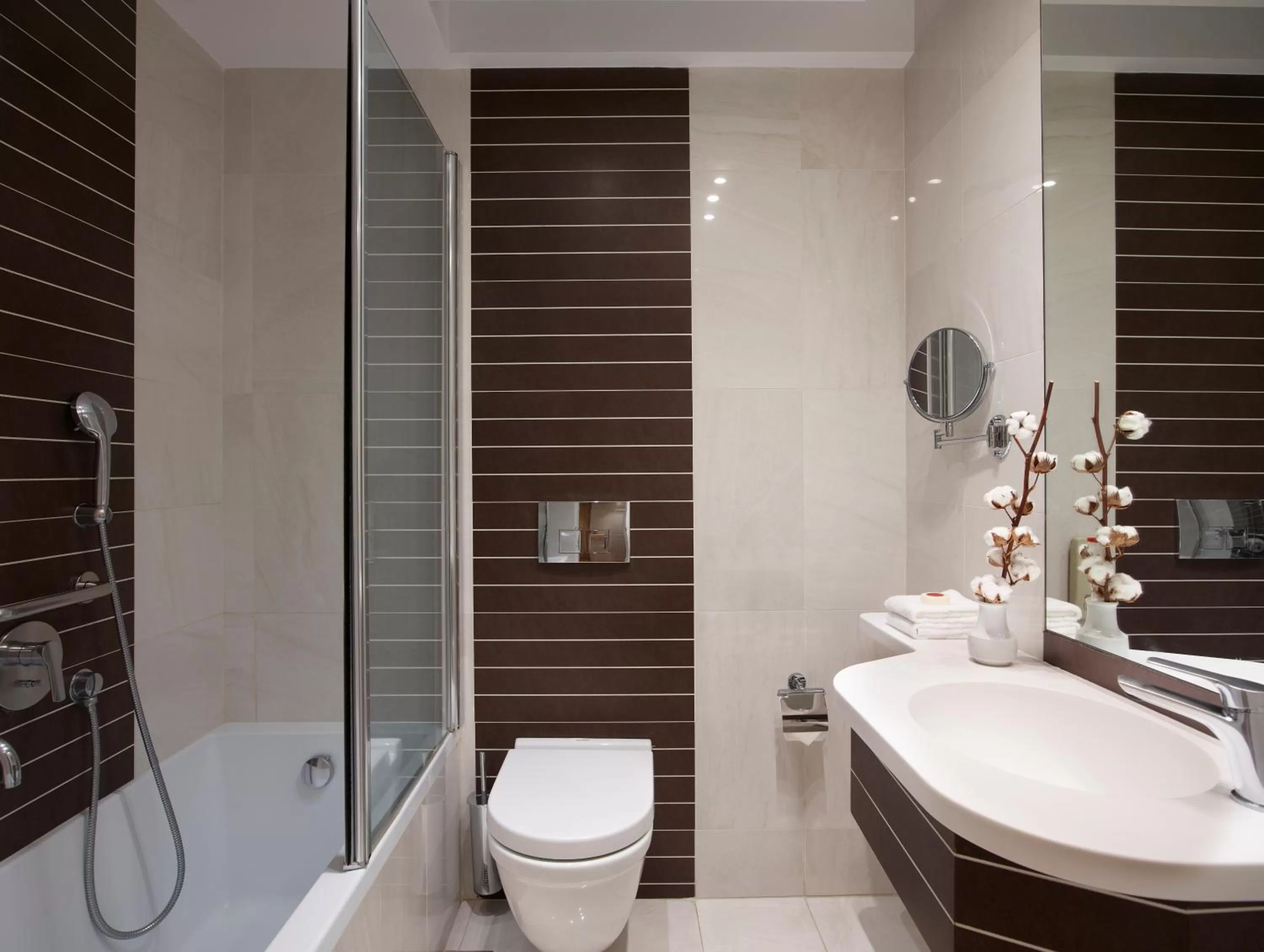 Bathroom in Titania Hotel