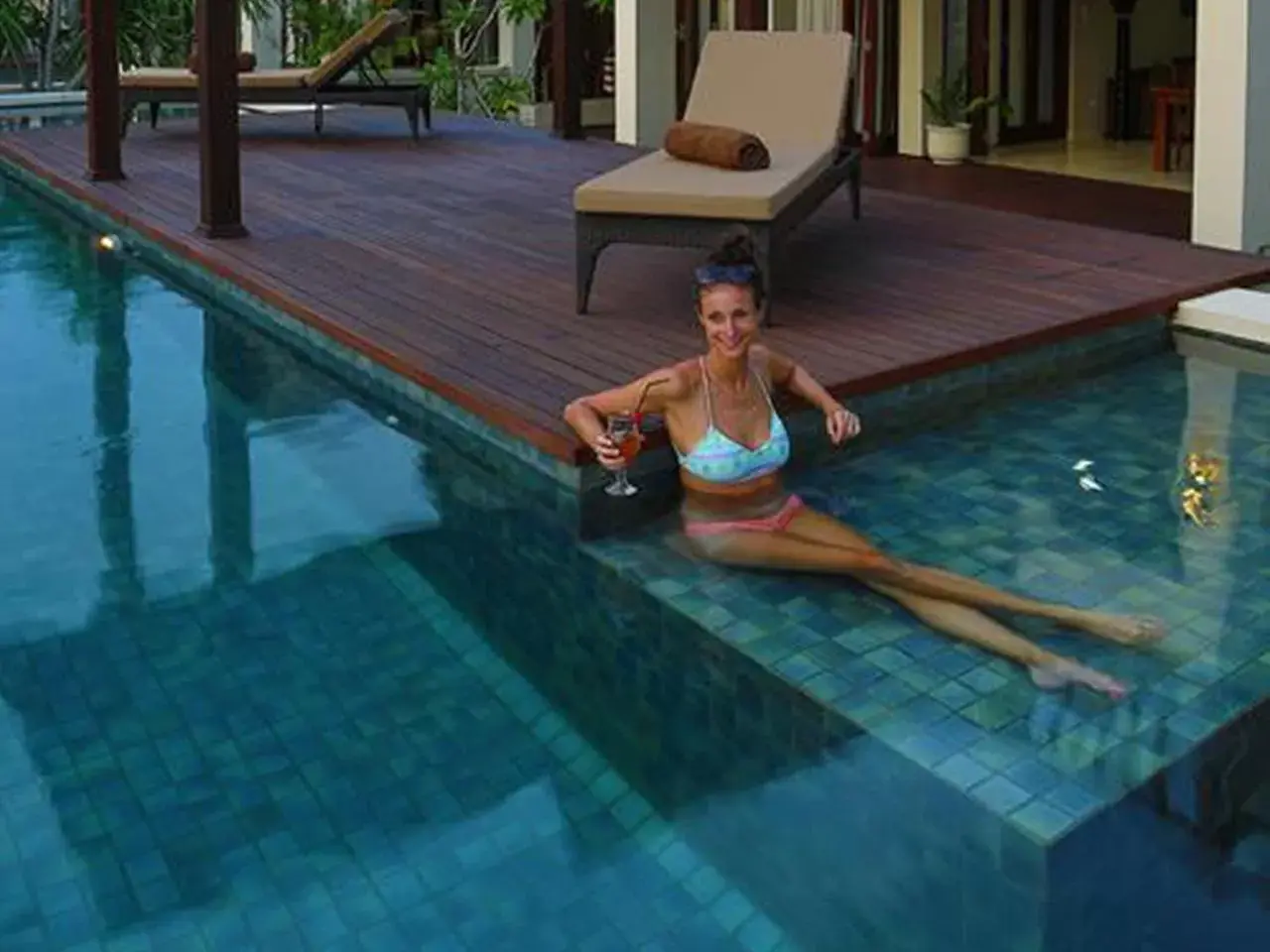 People, Swimming Pool in Mala Garden Resort and Spa