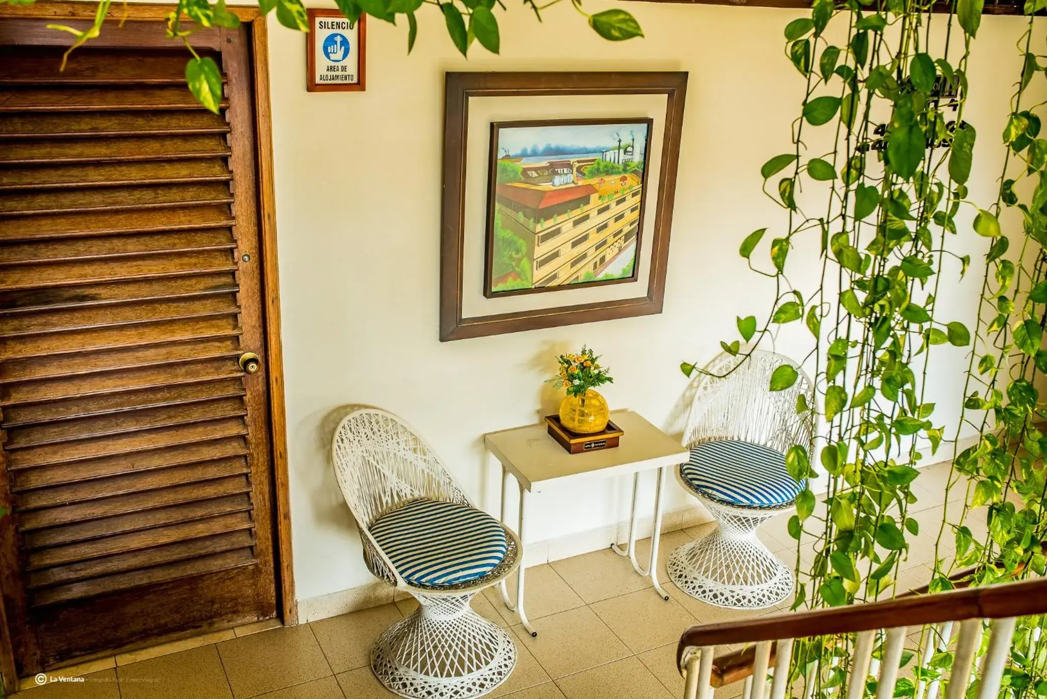 Living room, Dining Area in Hotel San Carlos