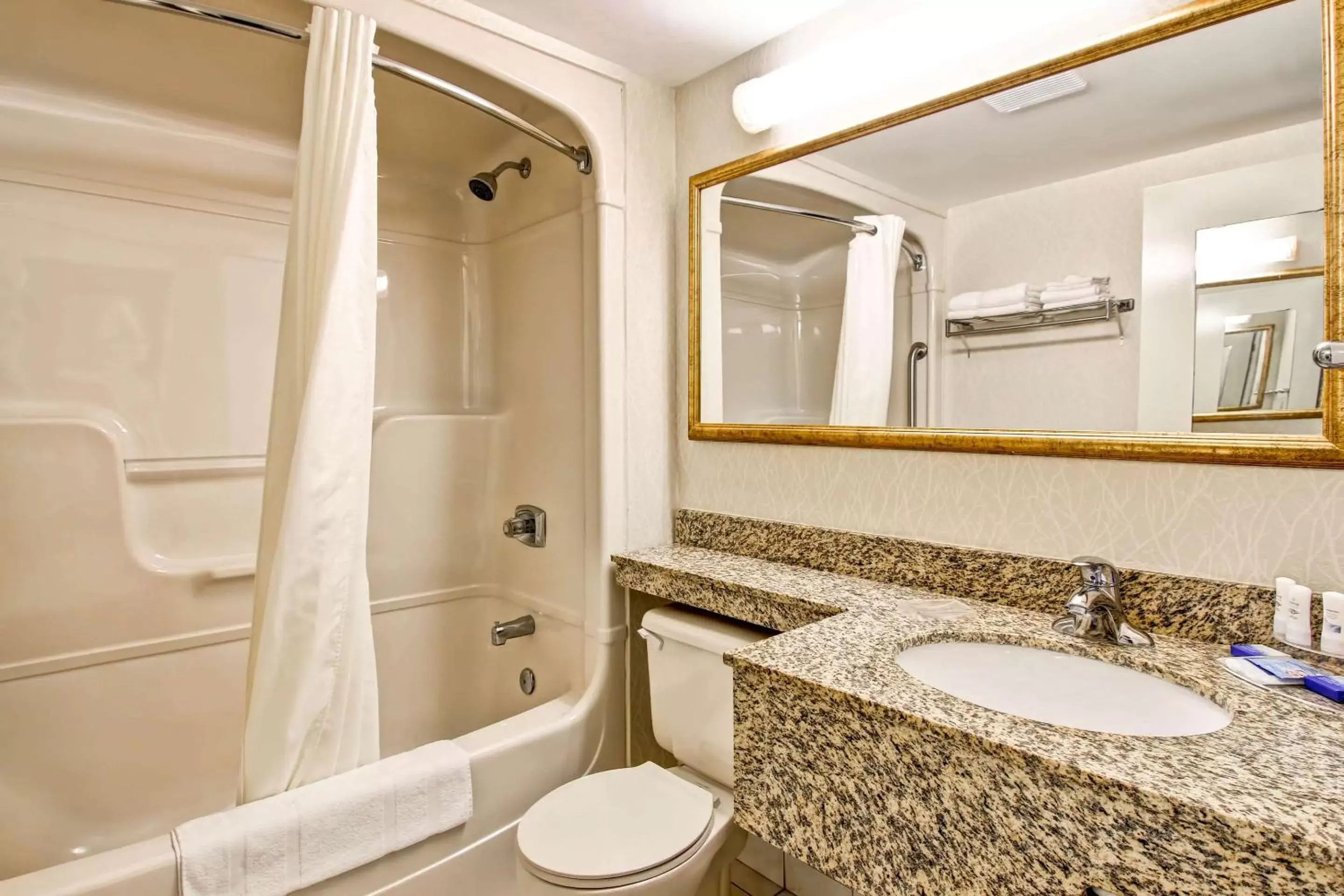 Bedroom, Bathroom in Quality Inn - Kitchener