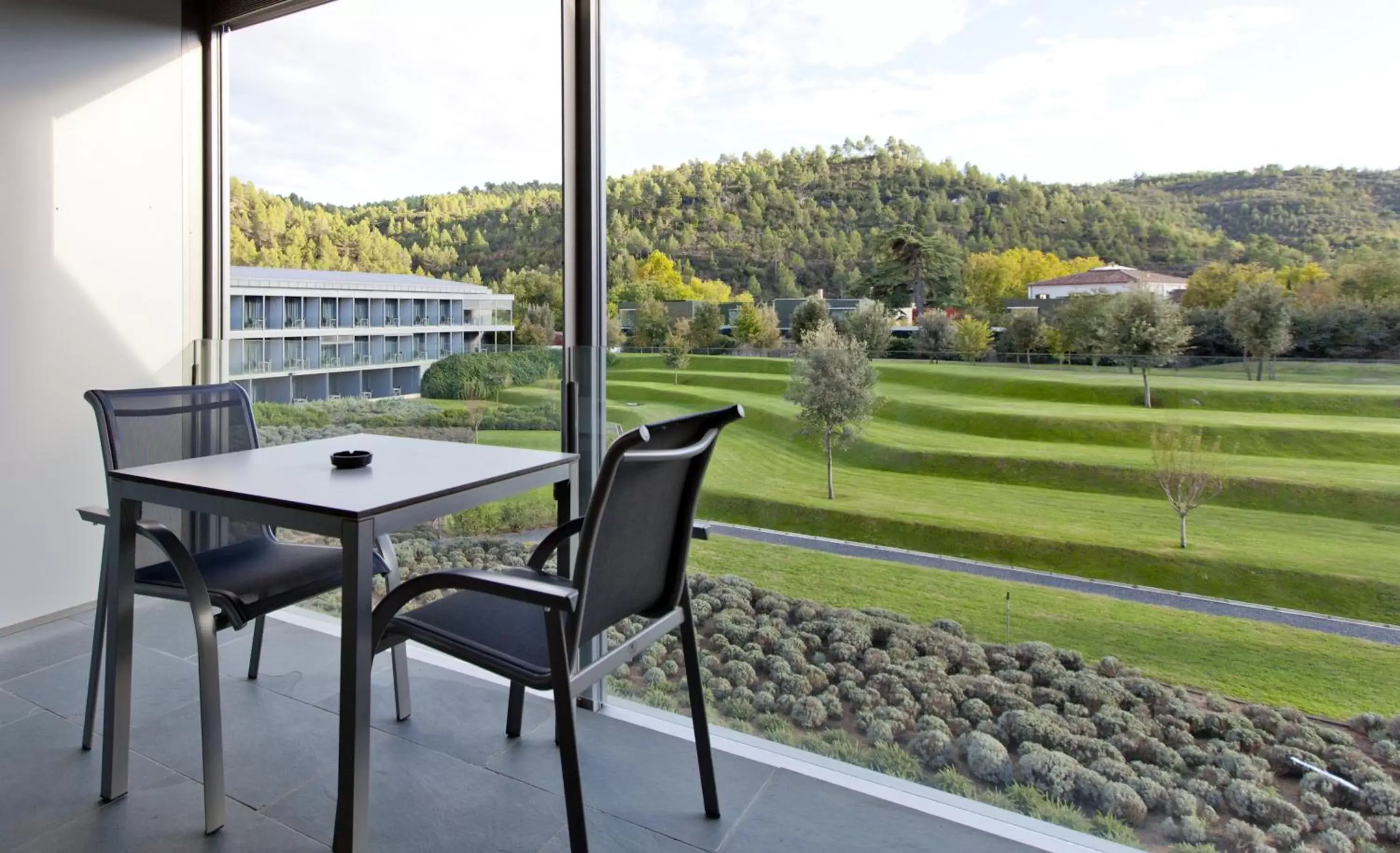 Balcony/Terrace in Hotel Món Sant Benet