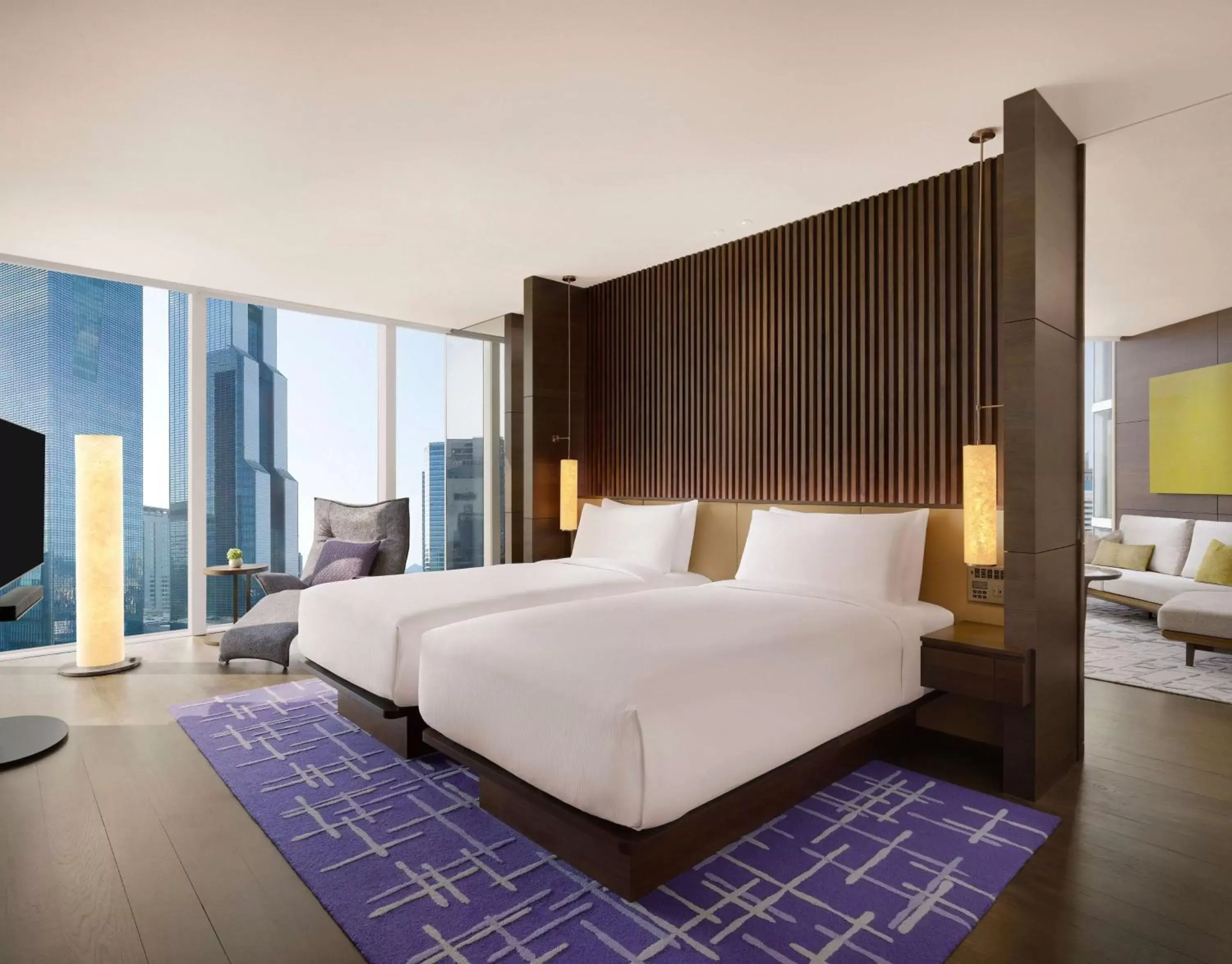 Photo of the whole room, Bed in Park Hyatt Seoul