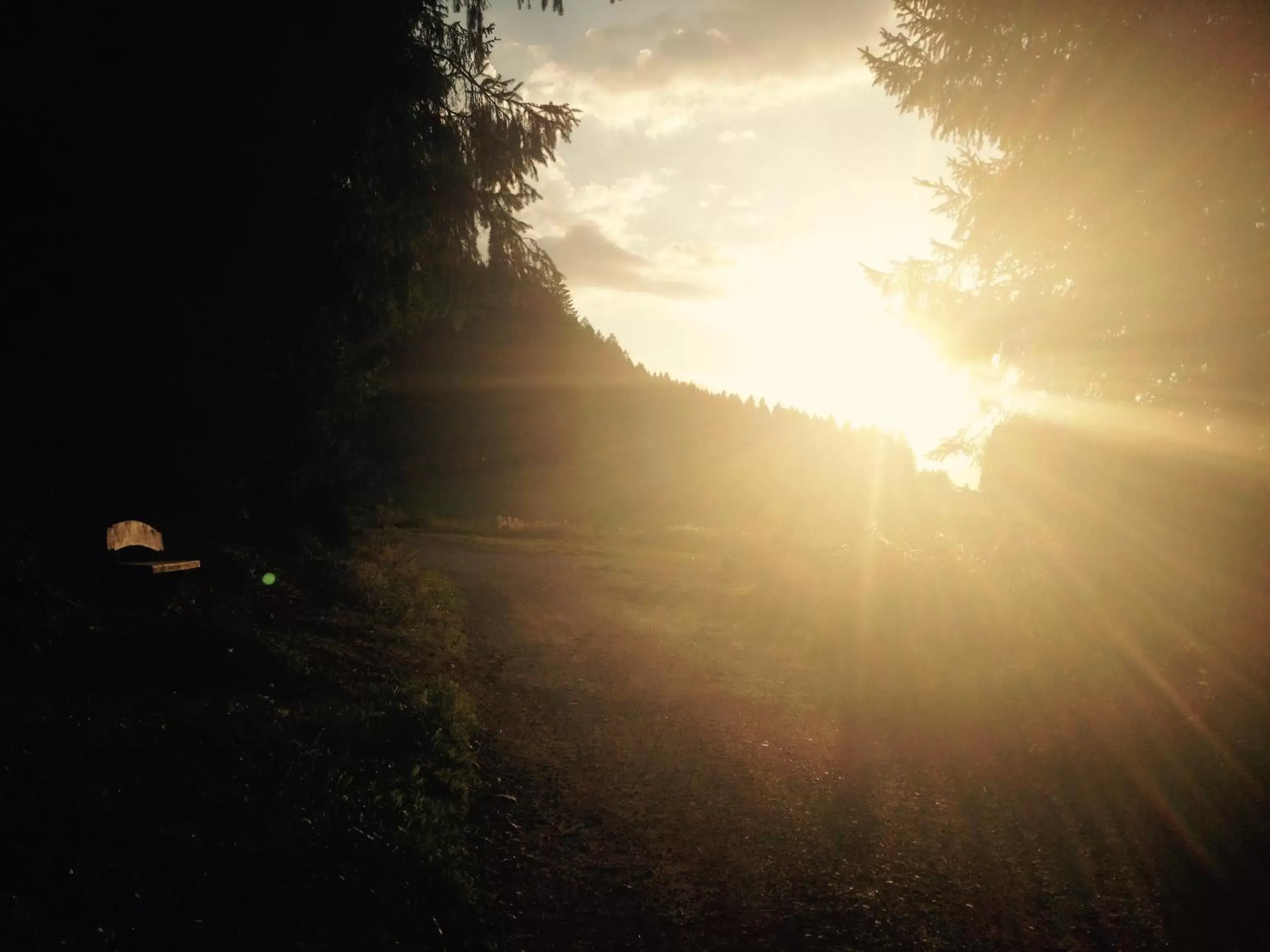 Sunrise, Natural Landscape in Hotel Tyrol