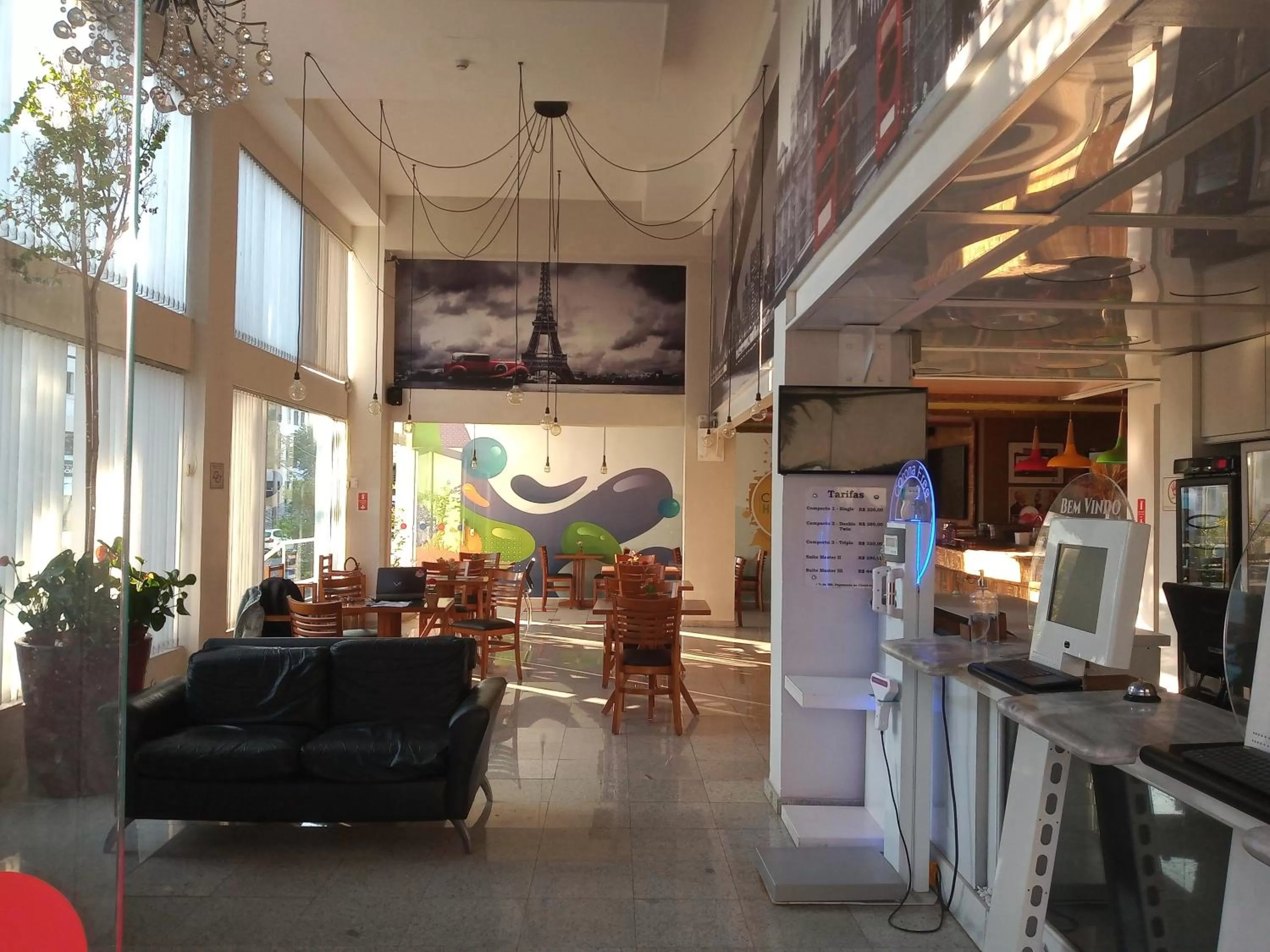 Lobby or reception in Compacto Hotel