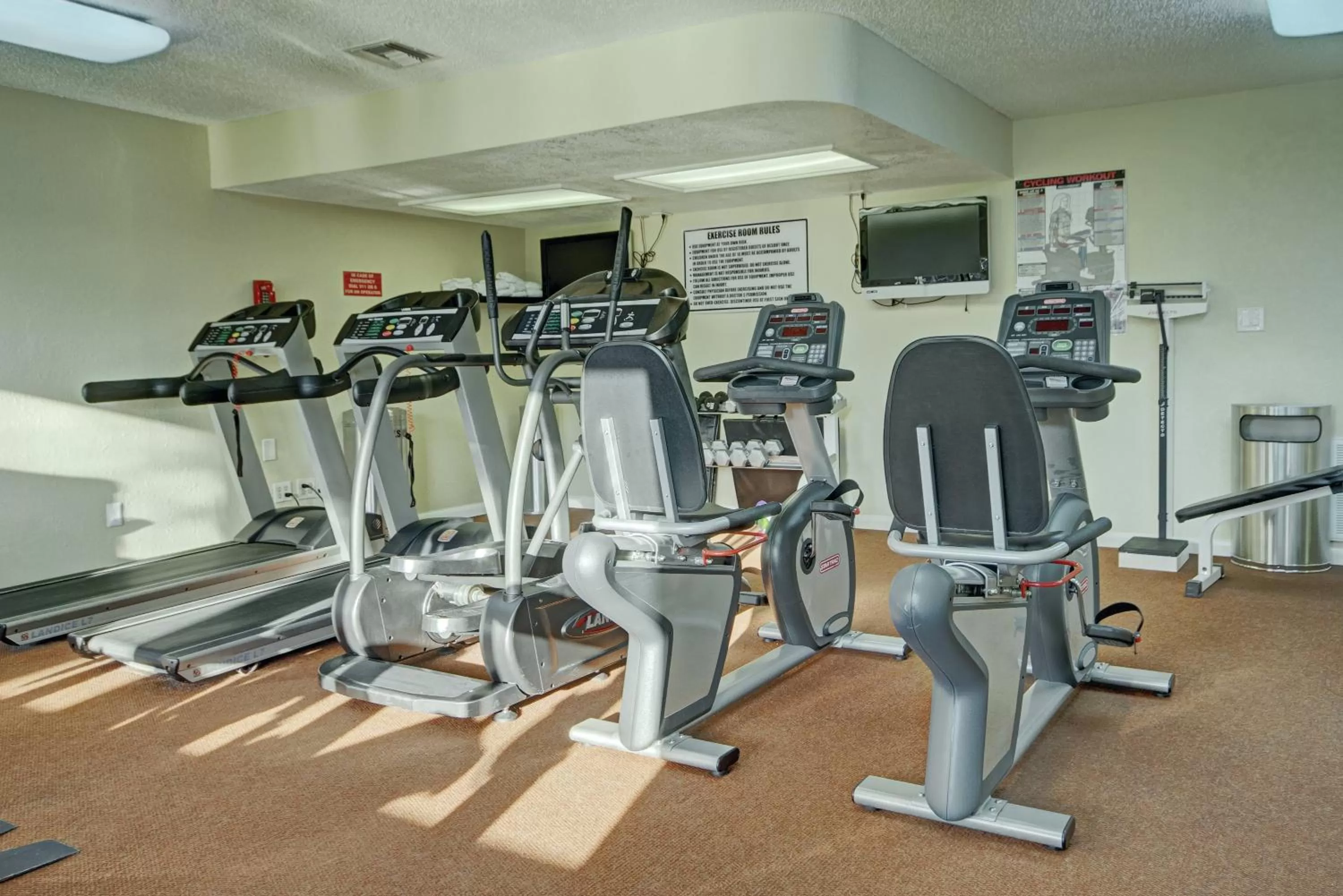 Fitness centre/facilities in Club Wyndham Orlando International