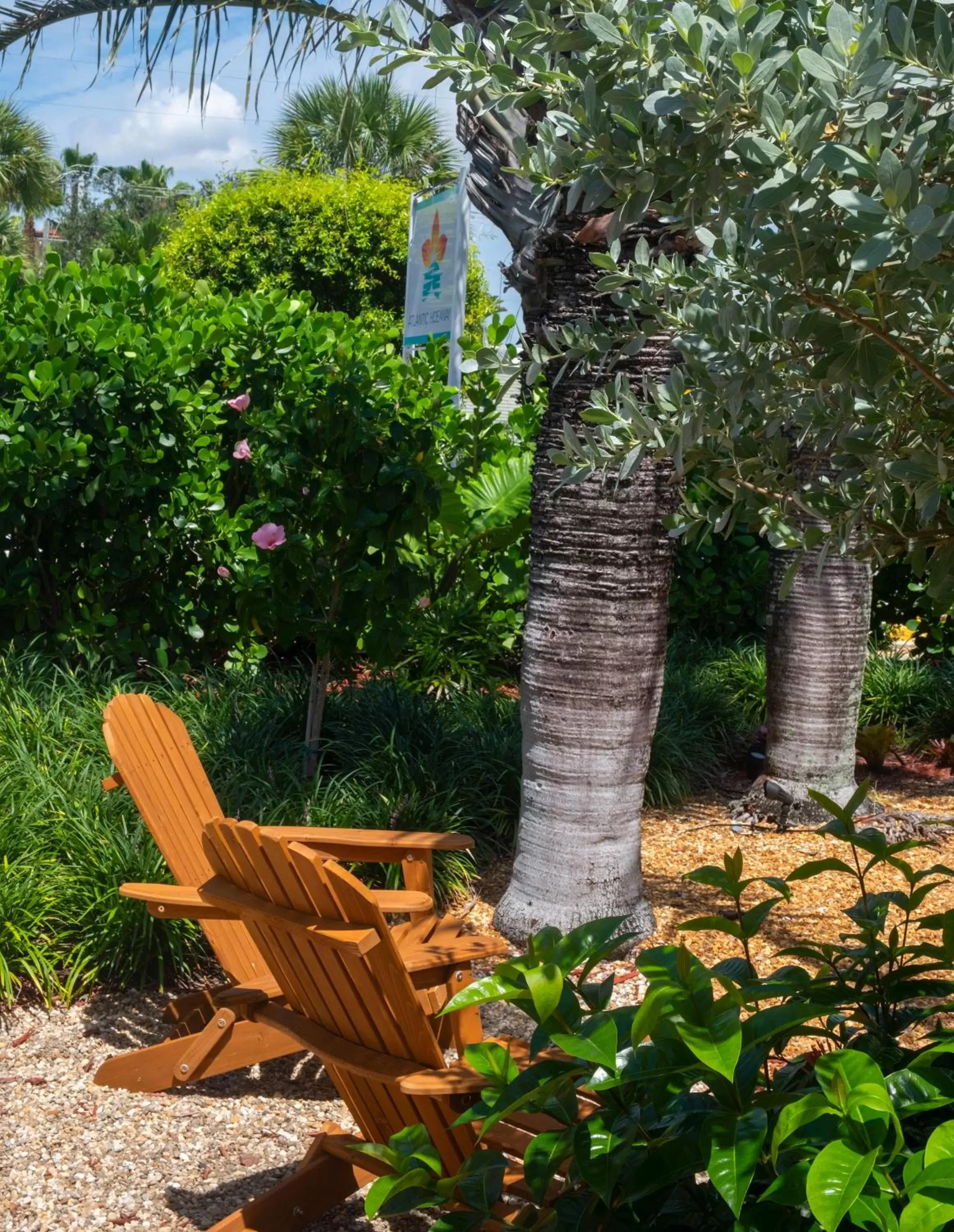 Garden in Atlantic Hideaway