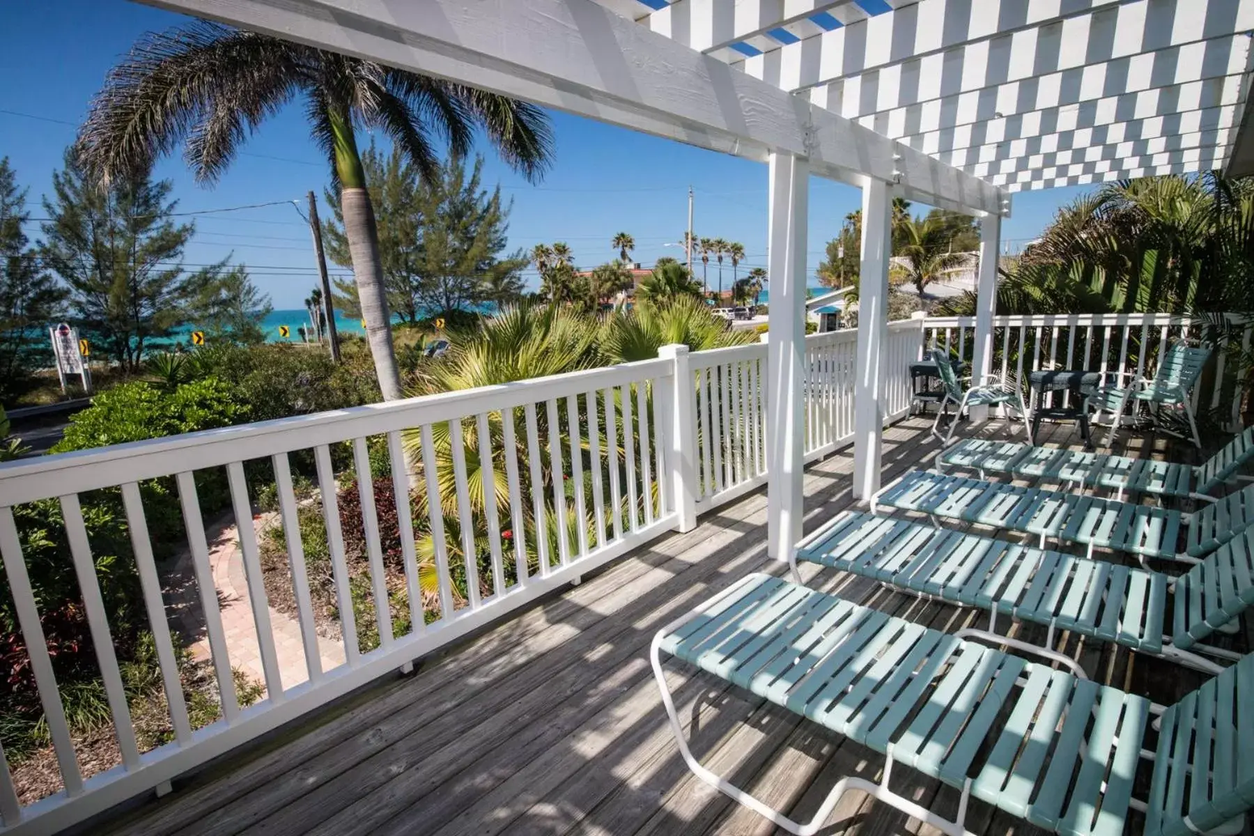 Balcony/Terrace in Tropic Isle At Anna Maria Island Inn