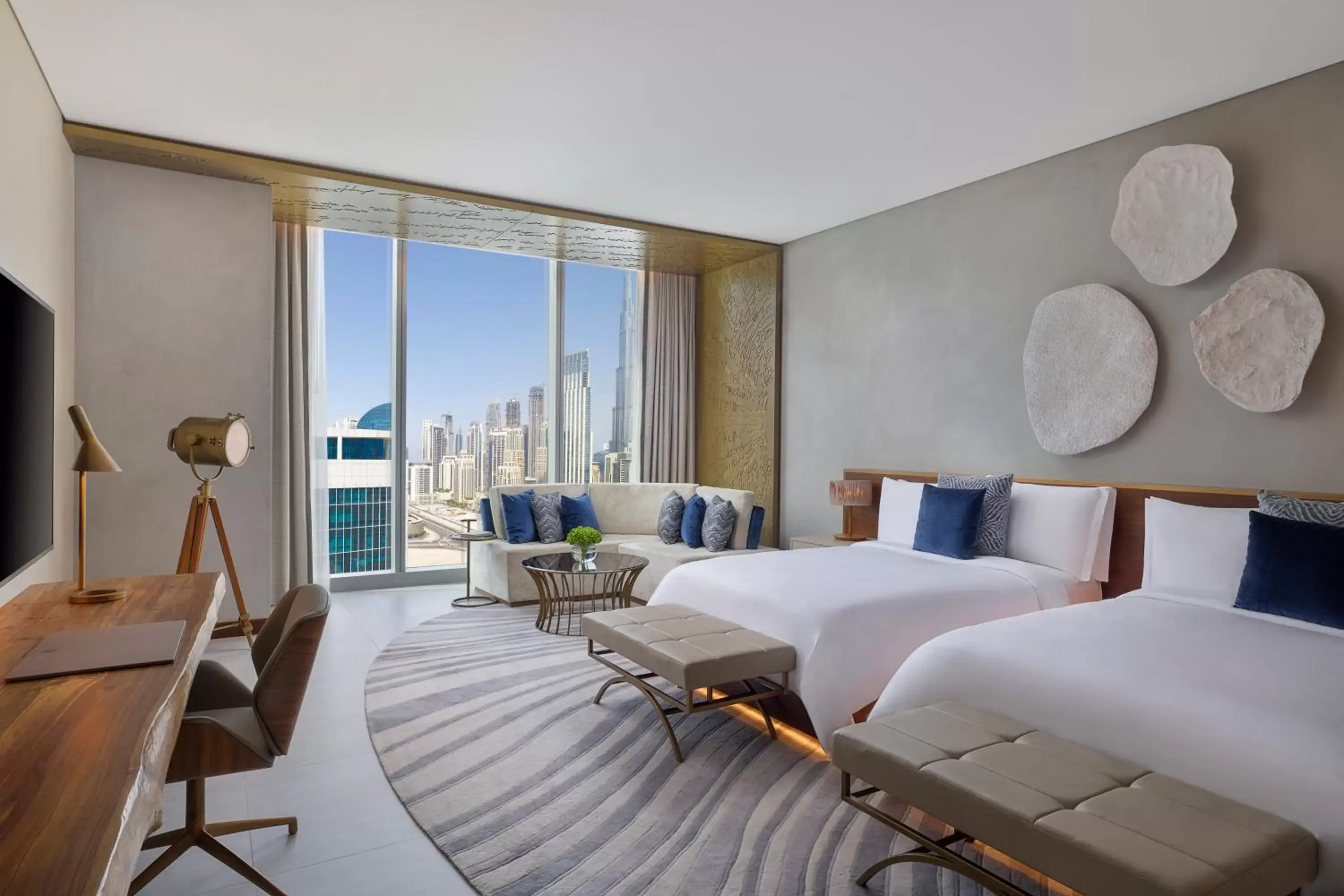 Bed in The St Regis Downtown Dubai