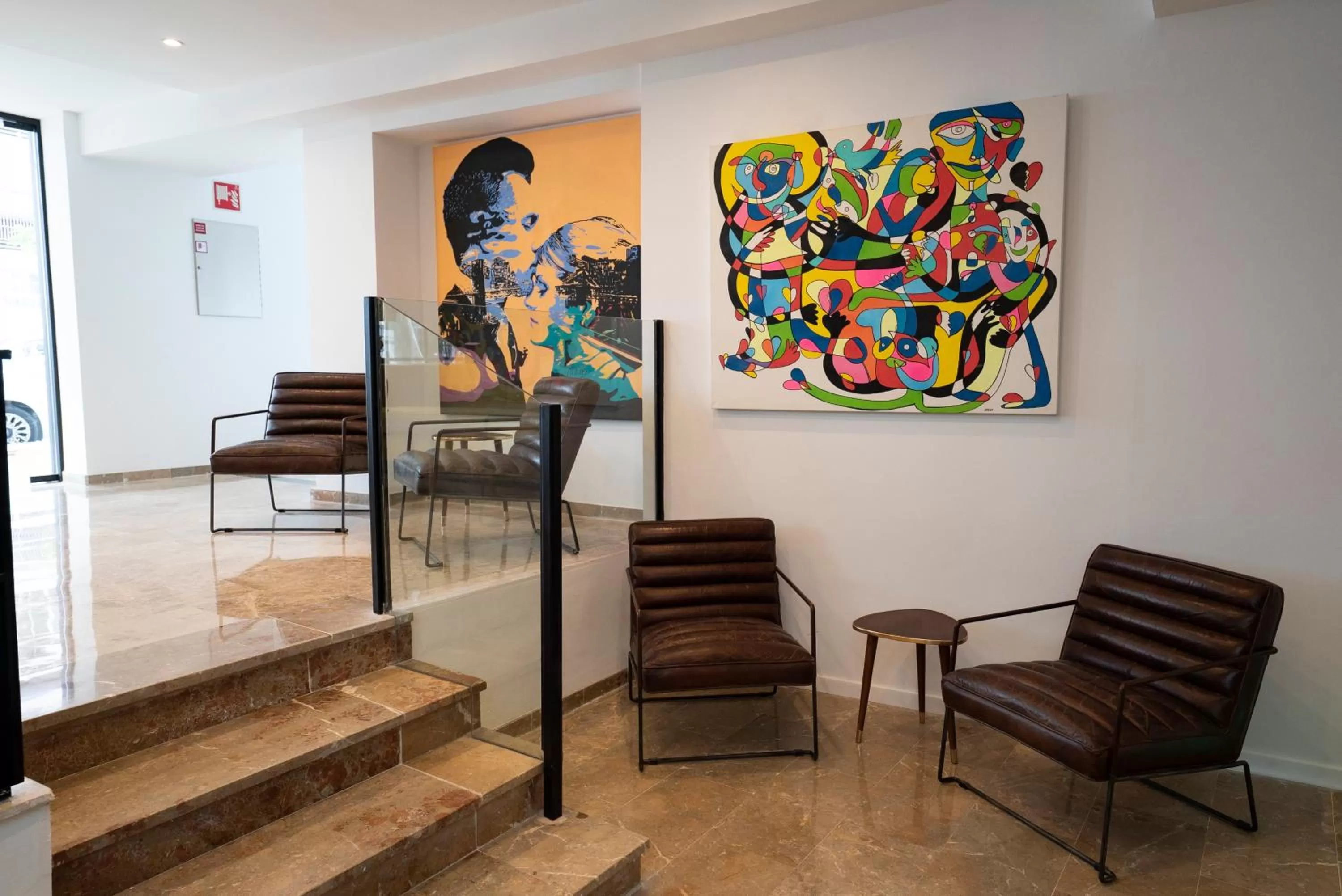 Lobby or reception in Hotel Artmadams