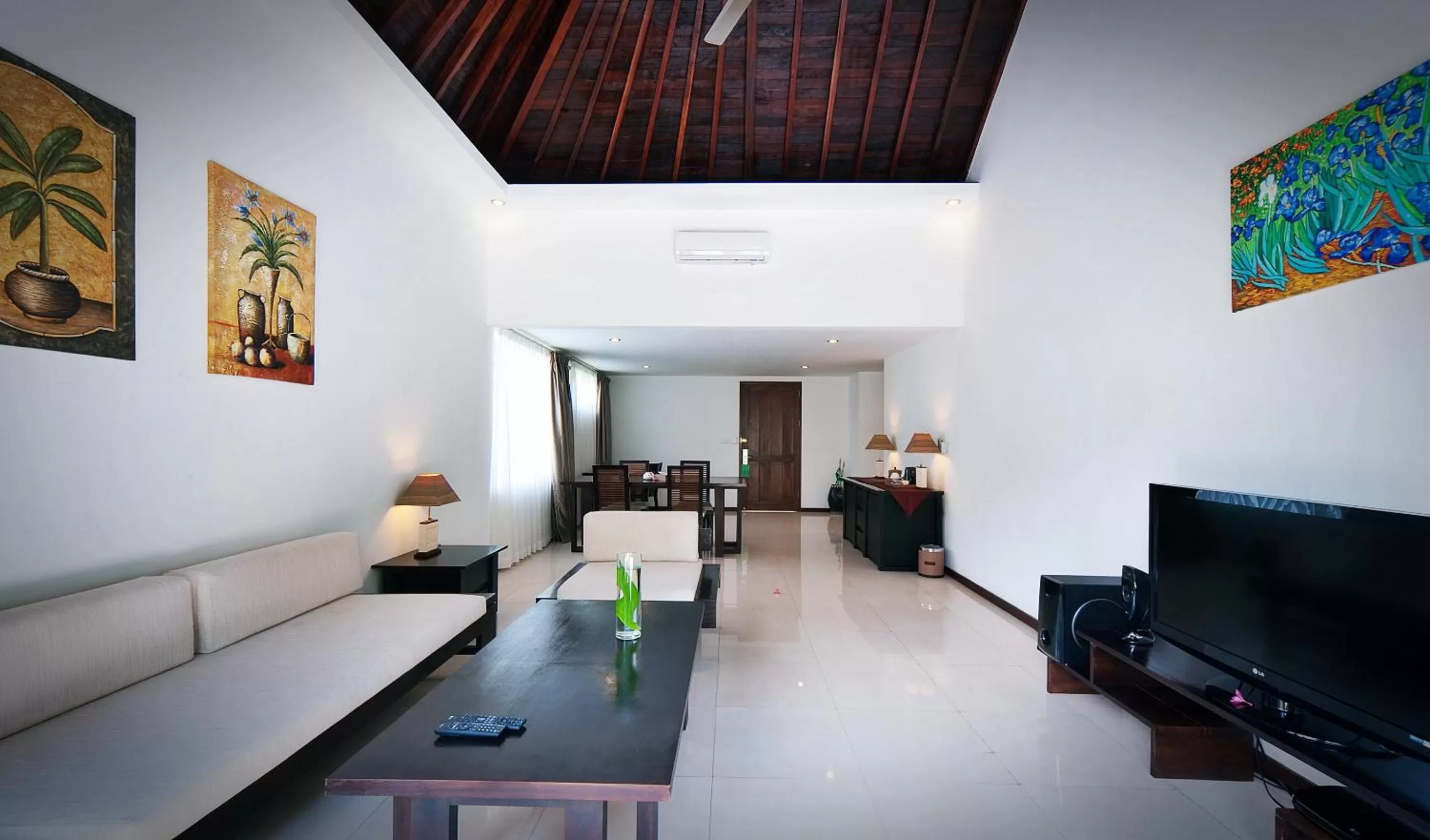 Living room in Kebun Villas & Resort