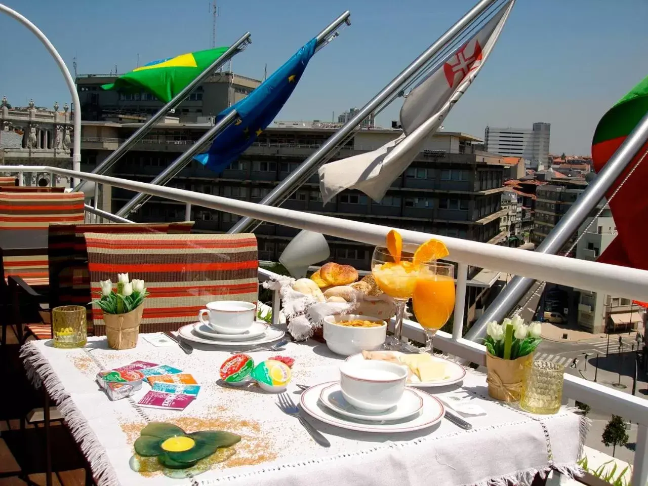 Balcony/Terrace in Vera Cruz Porto Downtown Hotel