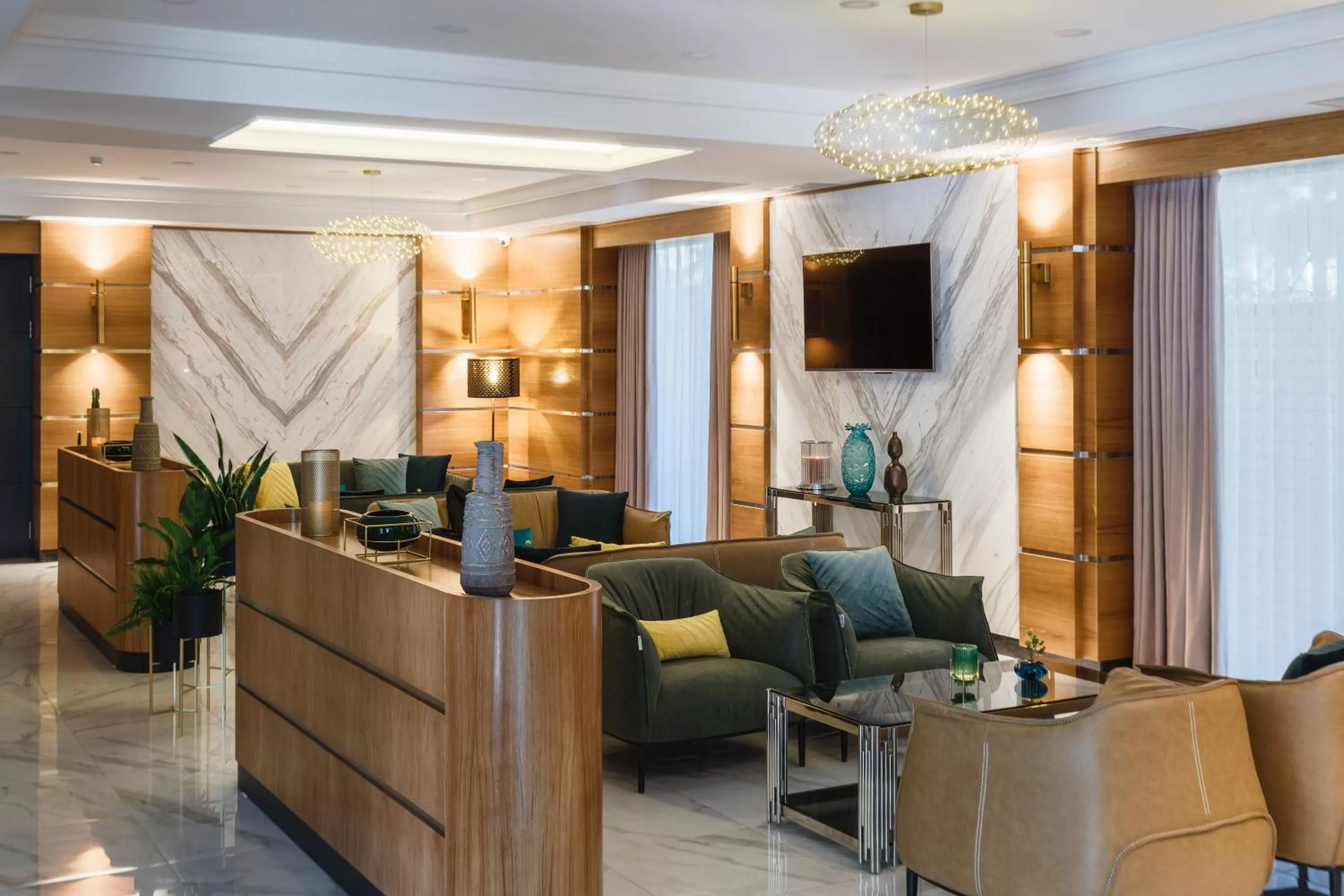 Lobby or reception in ATECA Hotel Suites Tashkent