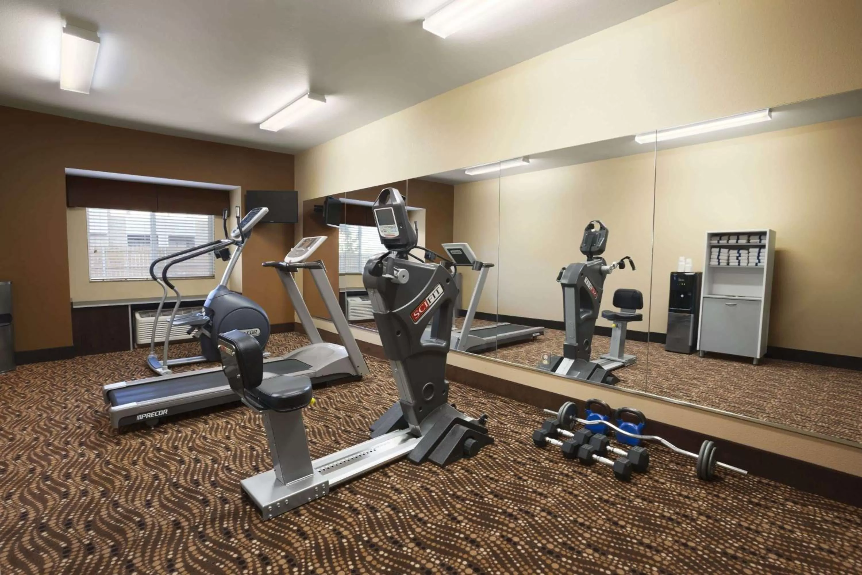 Fitness centre/facilities in Microtel Inn & Suites by Wyndham Odessa TX