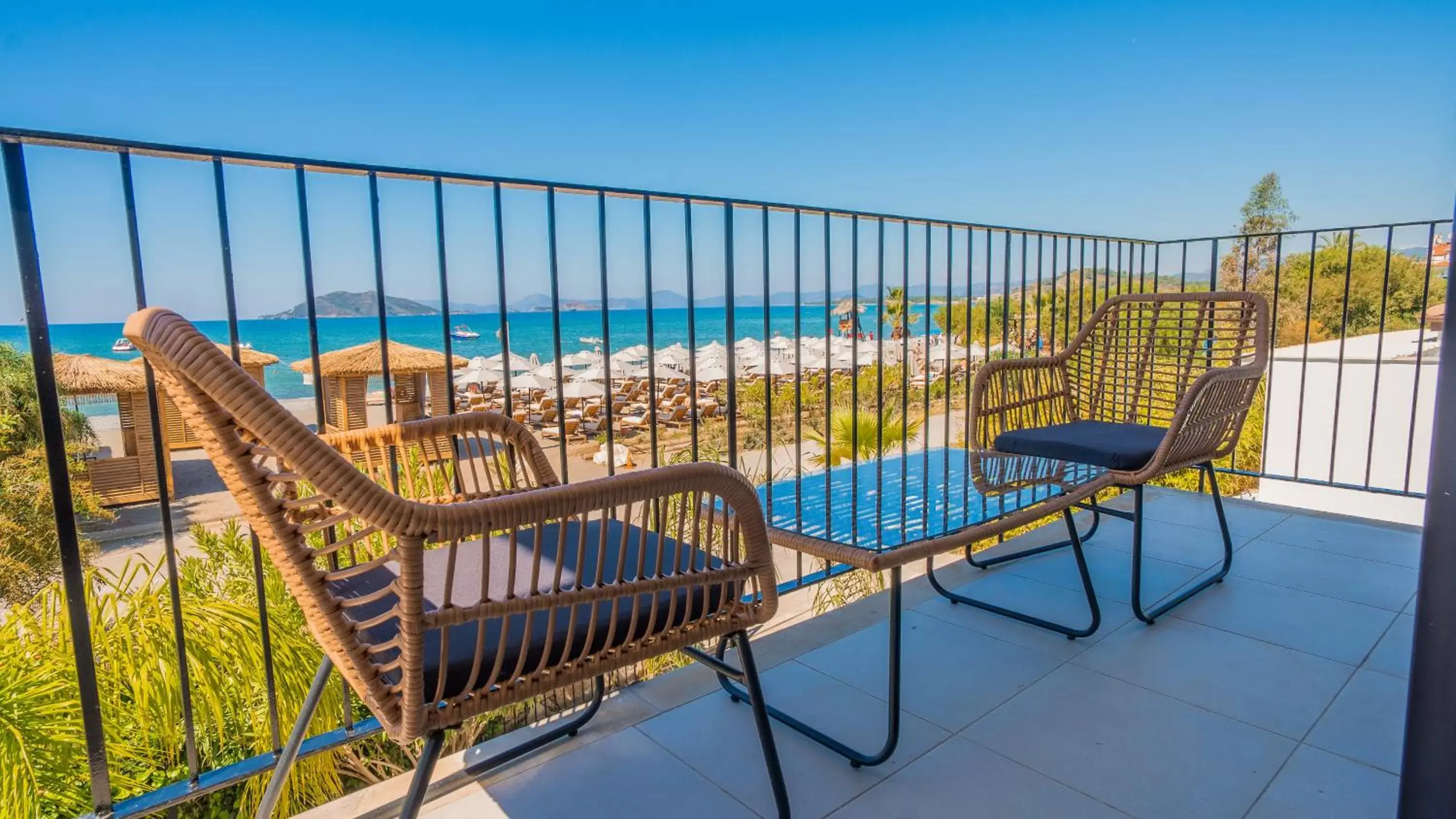 Balcony/Terrace in Jiva Beach Resort - Ultra All Inclusive