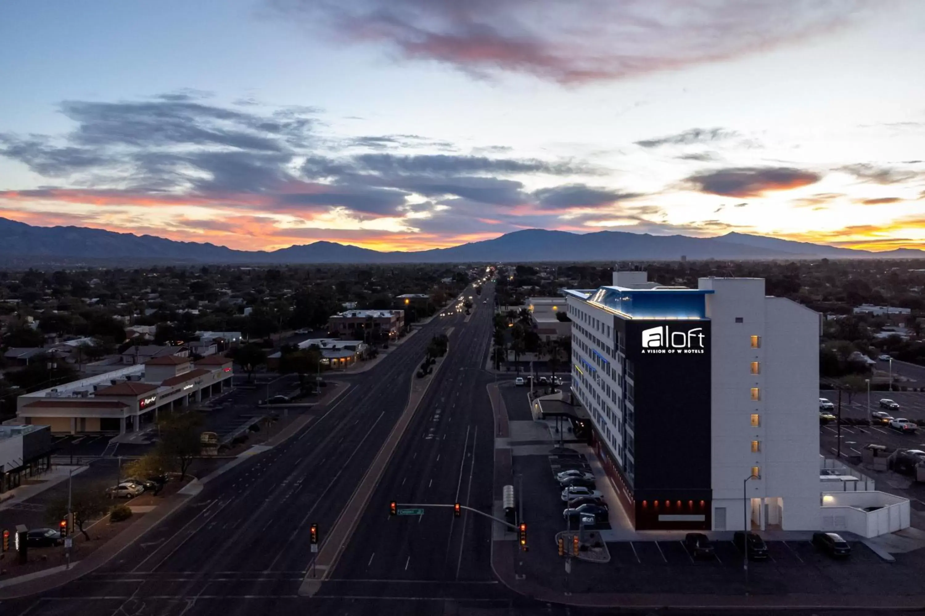 Property building in Aloft Tucson University