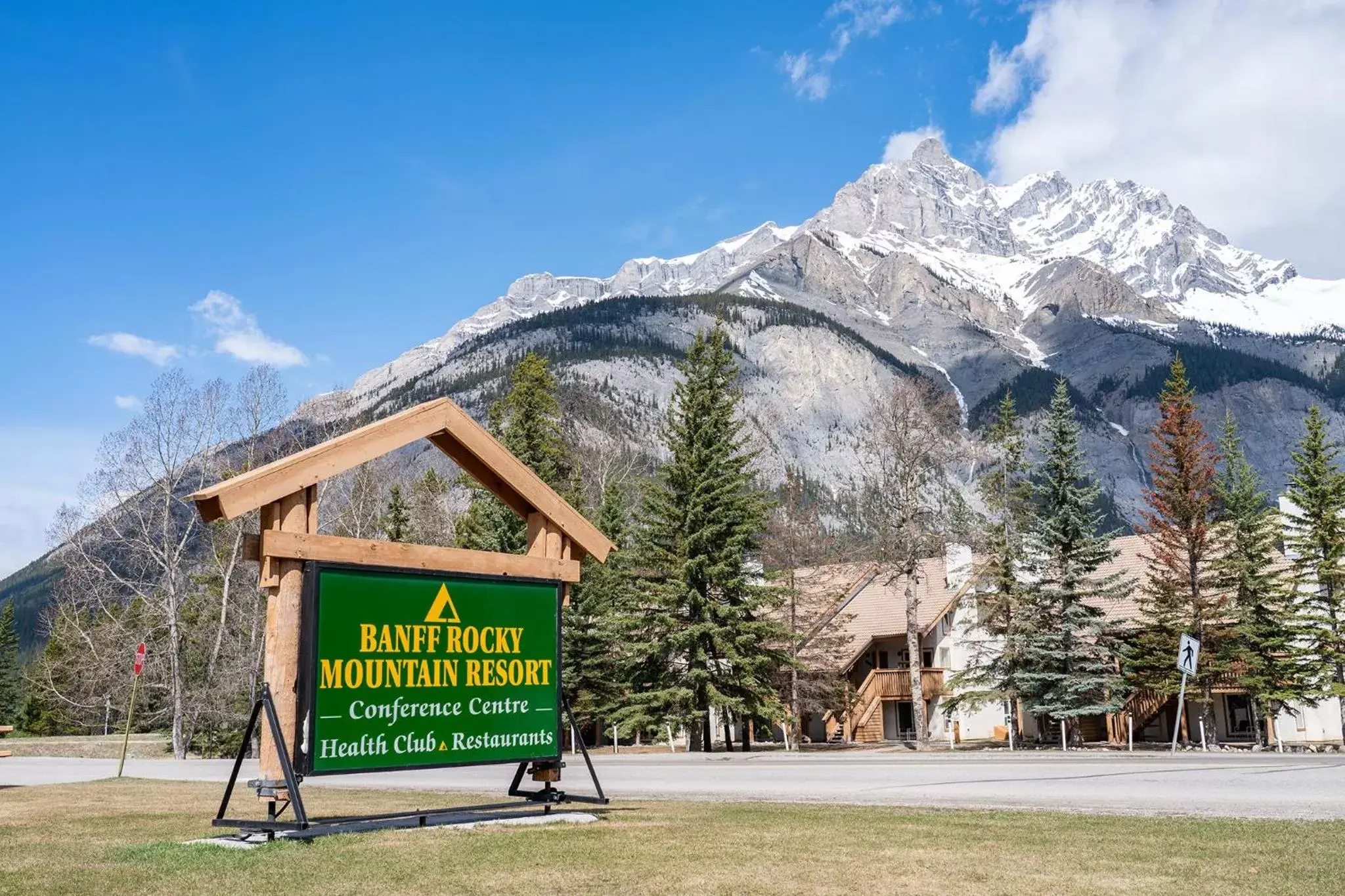 Property logo or sign, Winter in Banff Rocky Mountain Resort