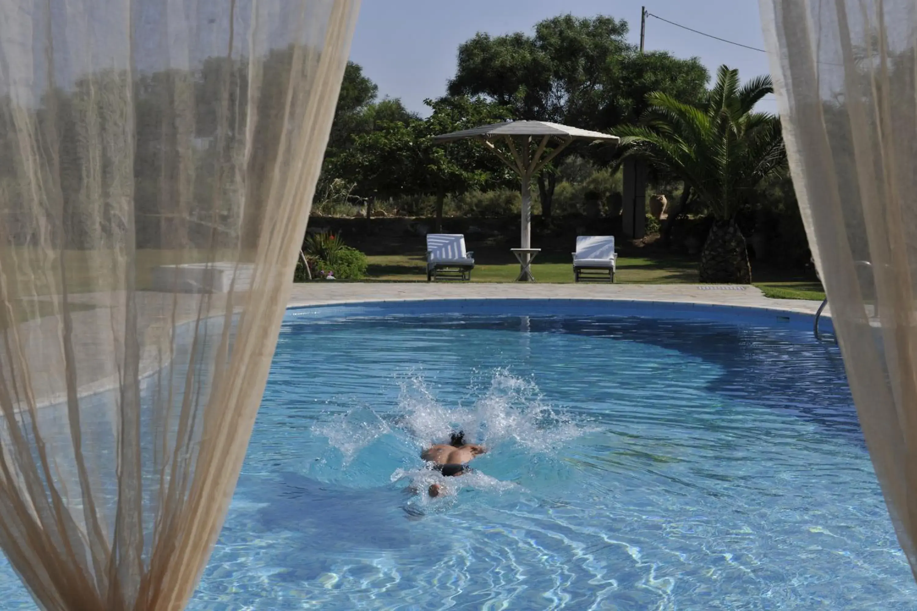 Swimming Pool in Ammos Naxos Exclusive Apartment