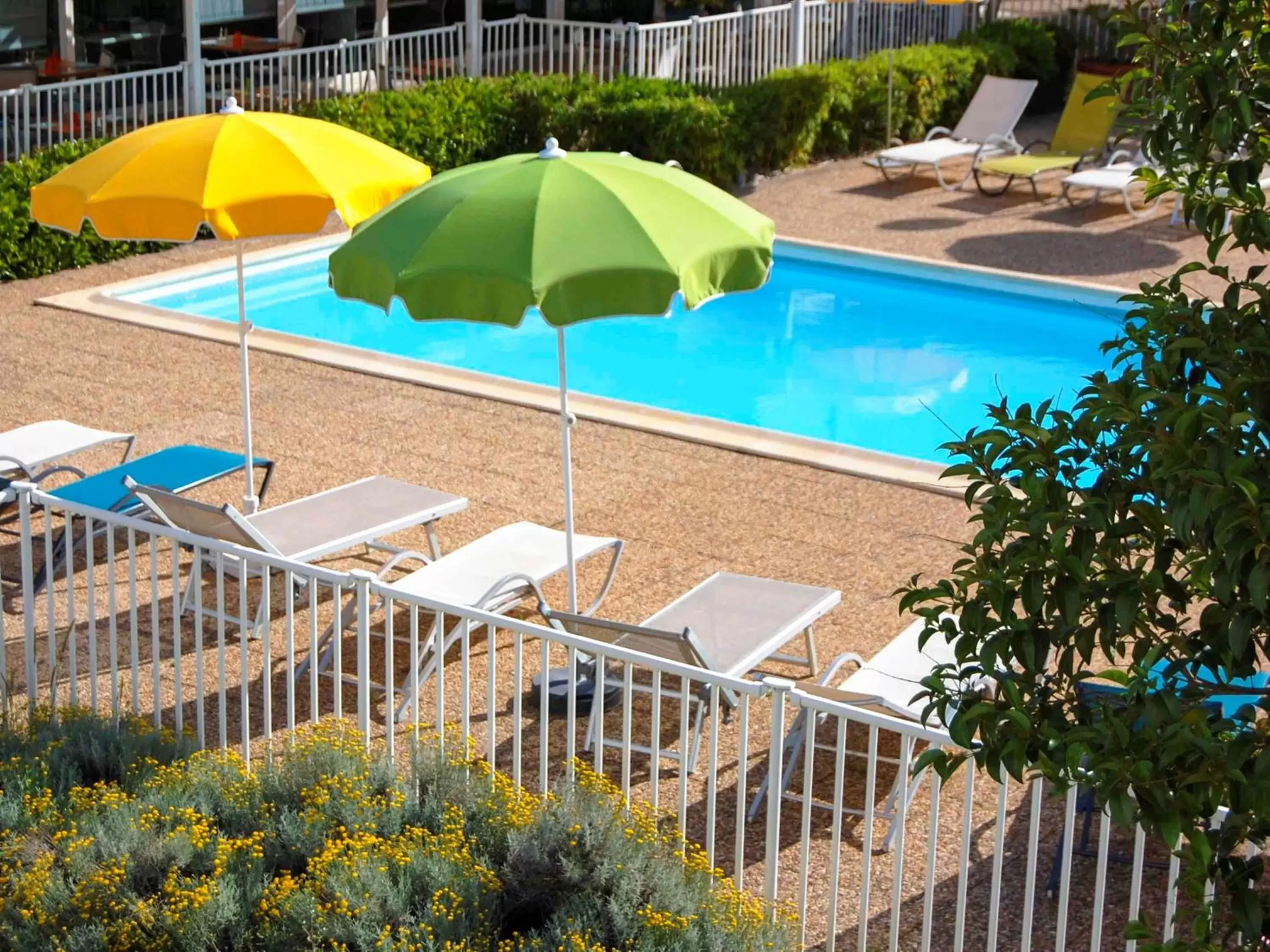 On site, Pool View in ibis Styles Marseille Aéroport