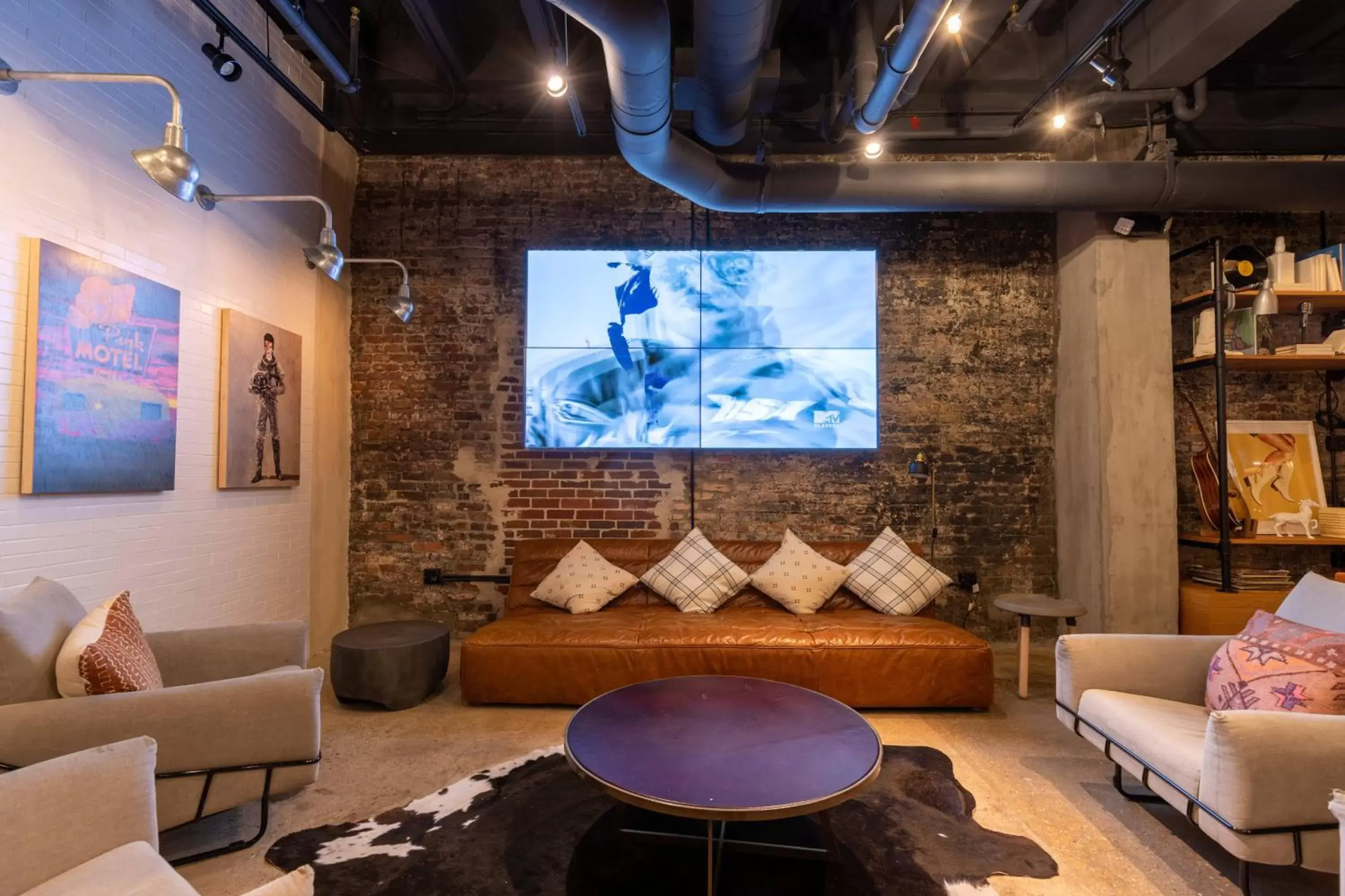 Lobby or reception, Seating Area in Moxy Nashville Downtown