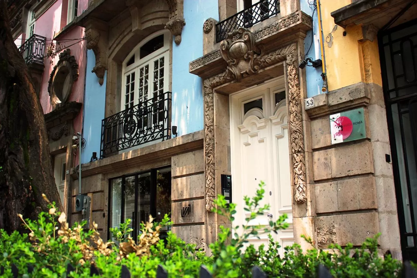 Facade/entrance in La Valise Mexico City, Member of Small Luxury Hotels