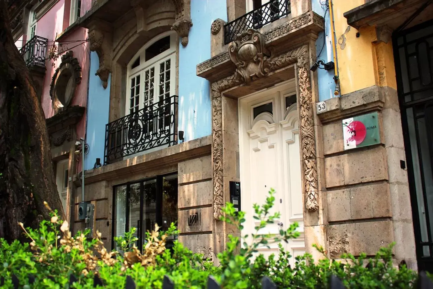 Facade/entrance in La Valise Mexico City, Member of Small Luxury Hotels Facade/entrance in La Valise Mexico City, Member of Small Luxury Hotels