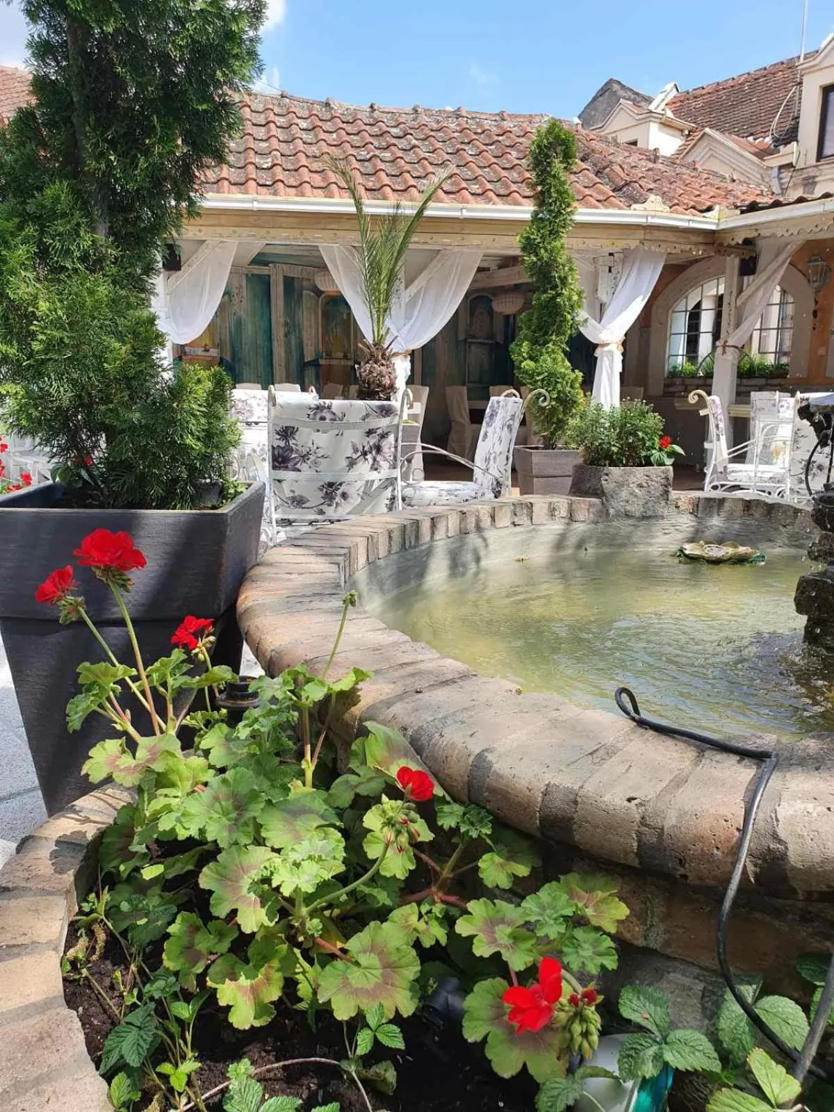 Restaurant/places to eat in Hotel Fontana