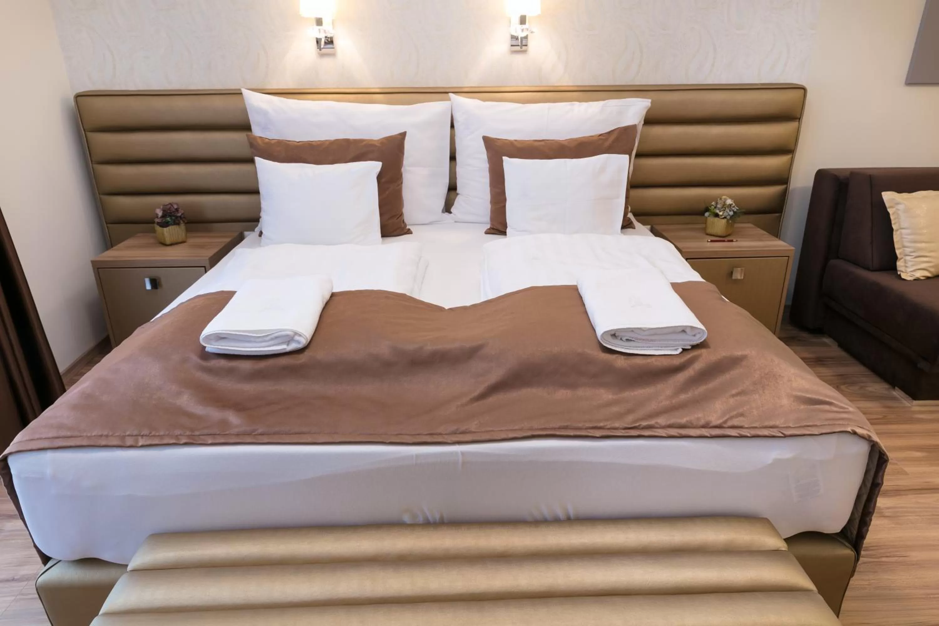 Bed in Főtér Rezidencia 2