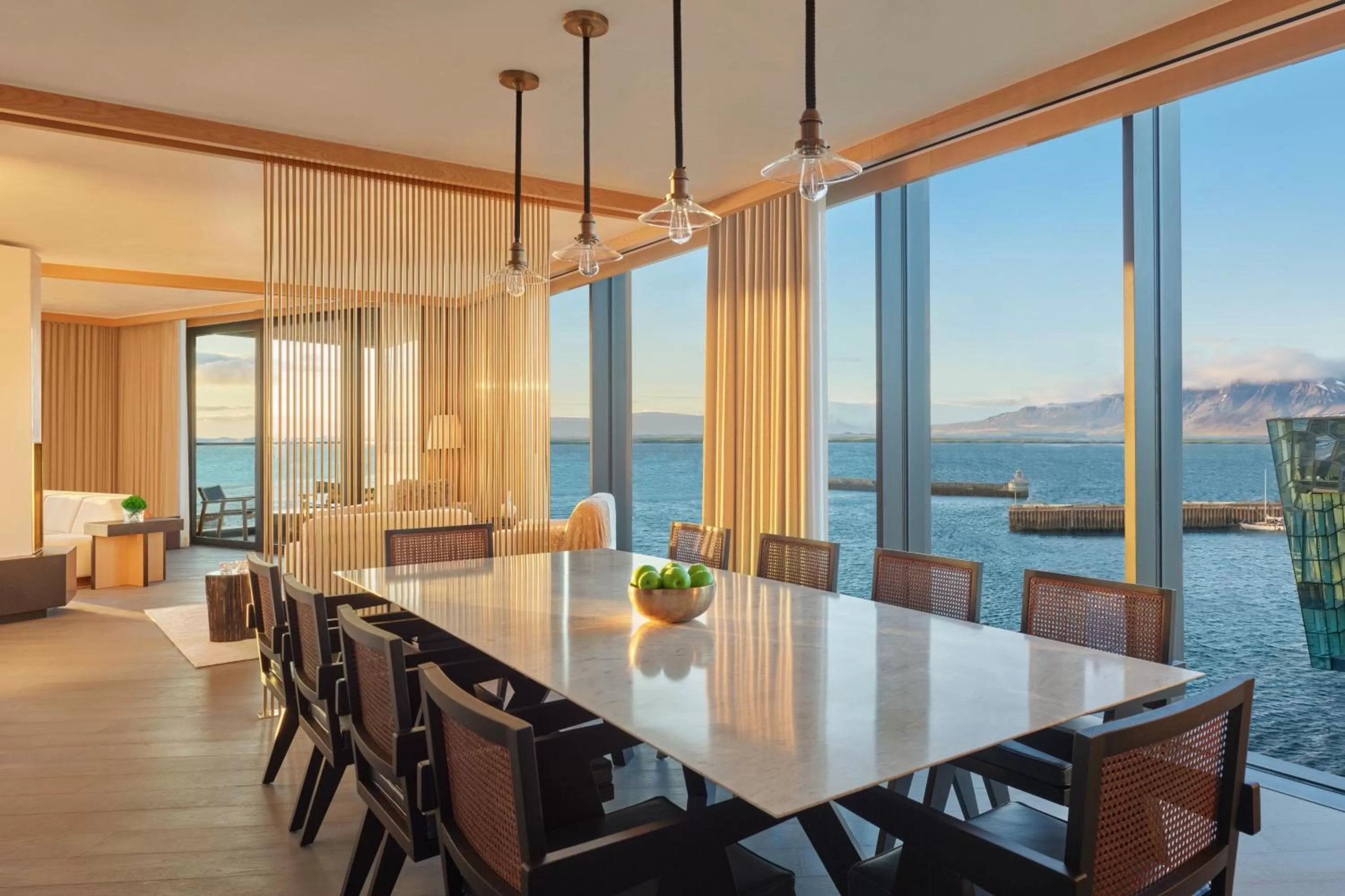 Photo of the whole room in The Reykjavik EDITION