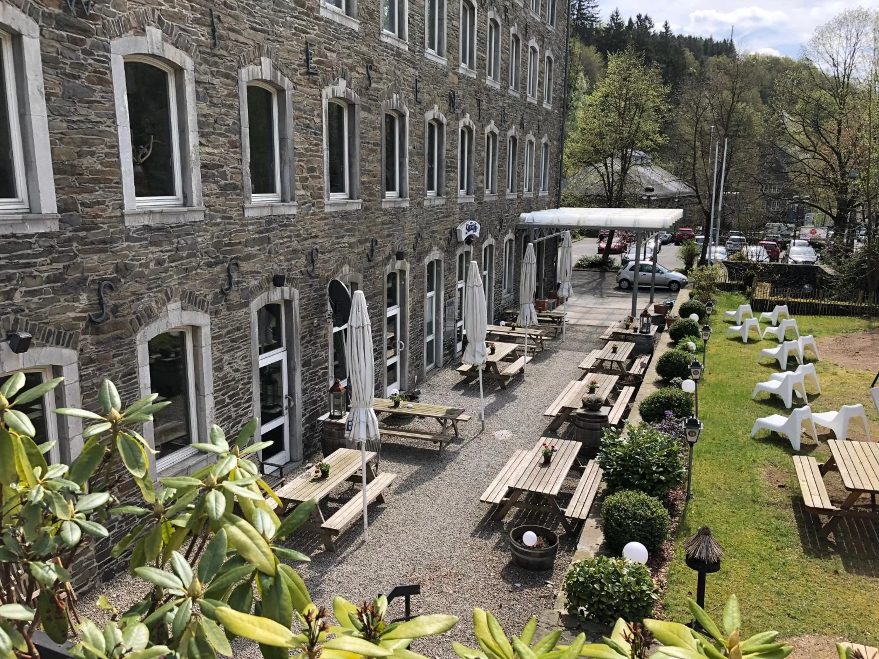 Garden in ACHAT Hotel Monschau