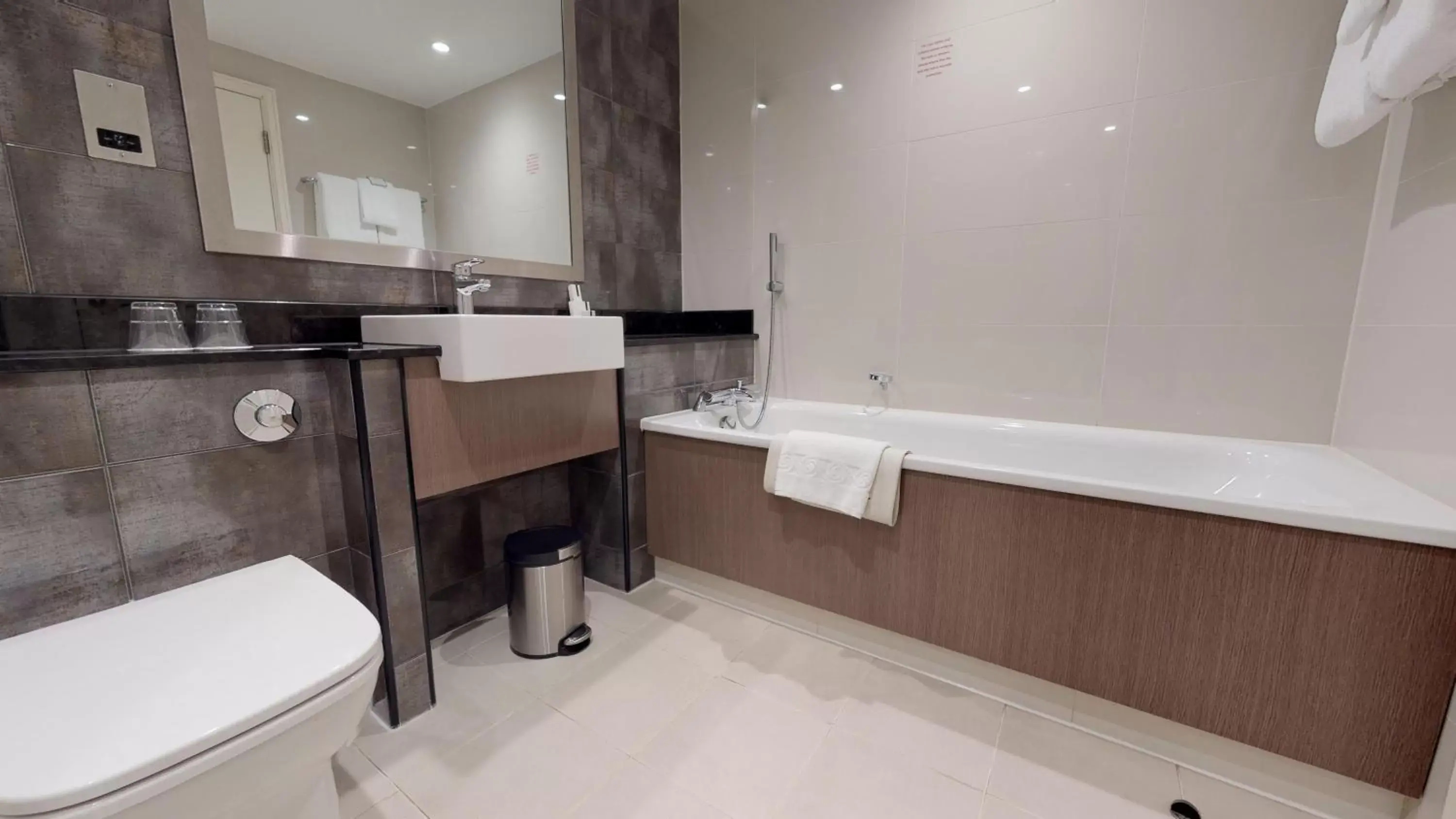 Bathroom in Holiday Inn London Kensington High St., an IHG Hotel