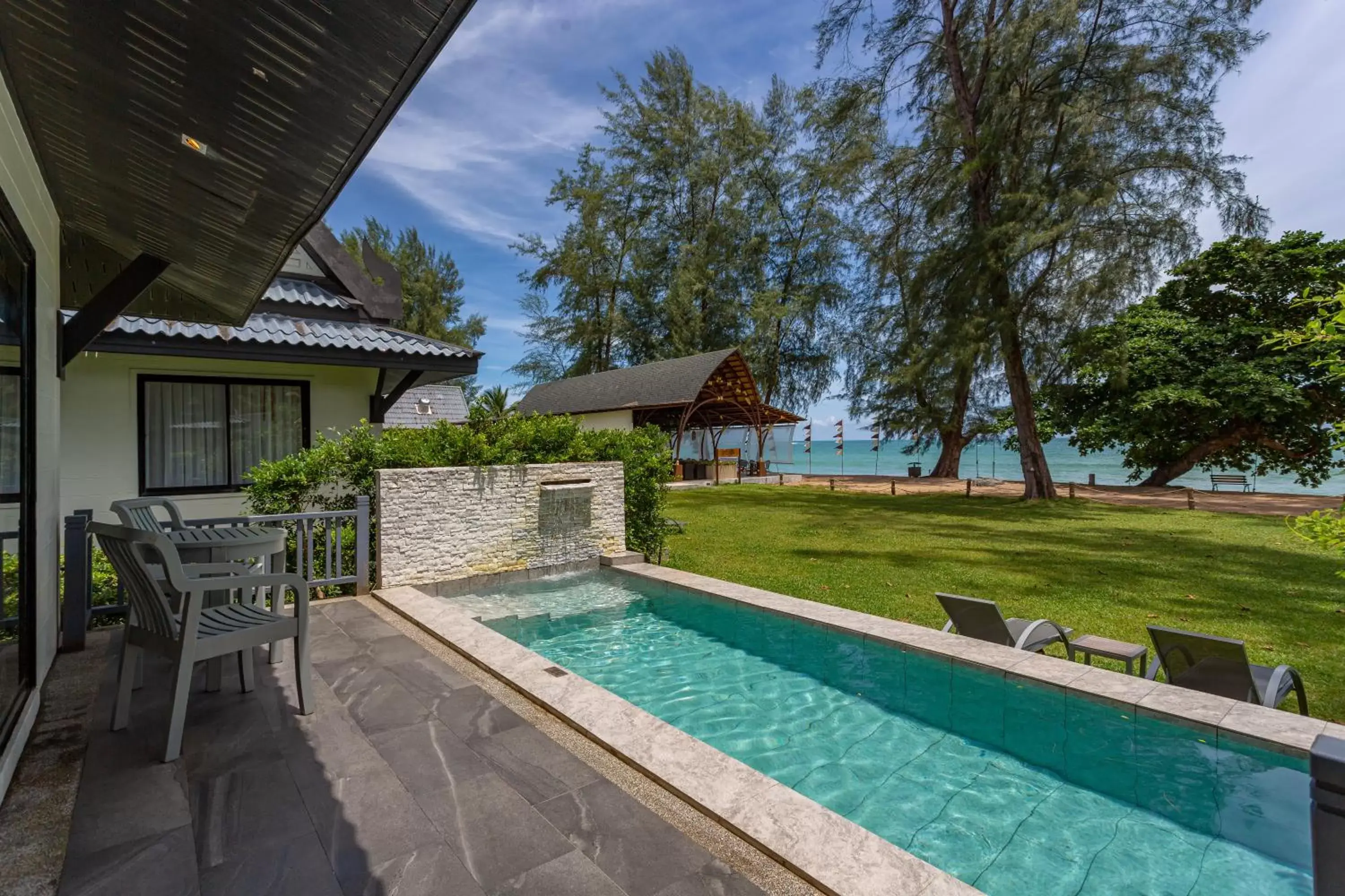 Natural landscape, Swimming Pool in Khaolak Emerald Surf Beach Resort and Spa - SHA Extra Plus