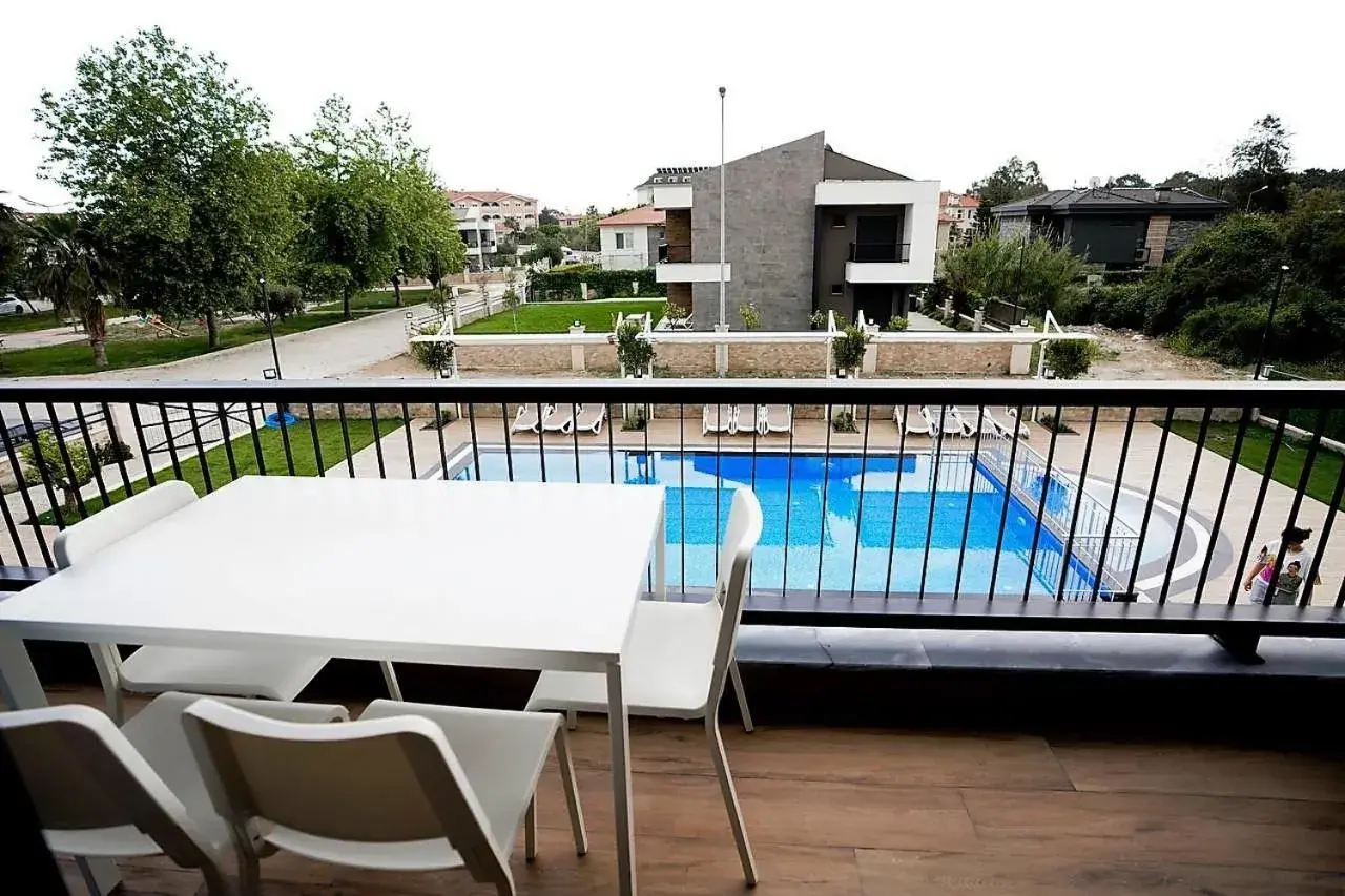 View (from property/room), Pool View in Camyuva Beach Hotel