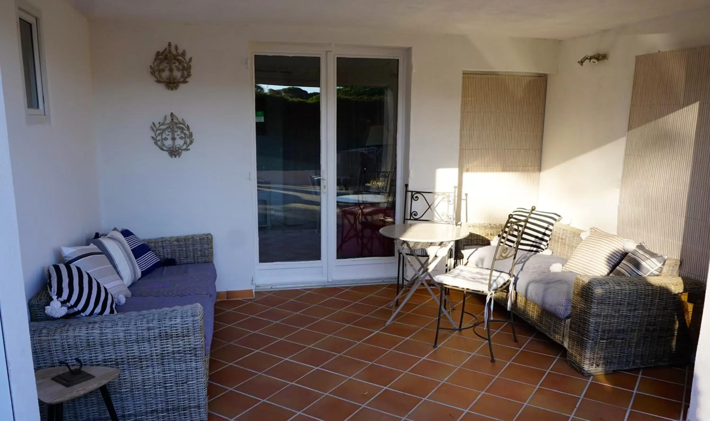 Patio, Seating Area in Lone Star House