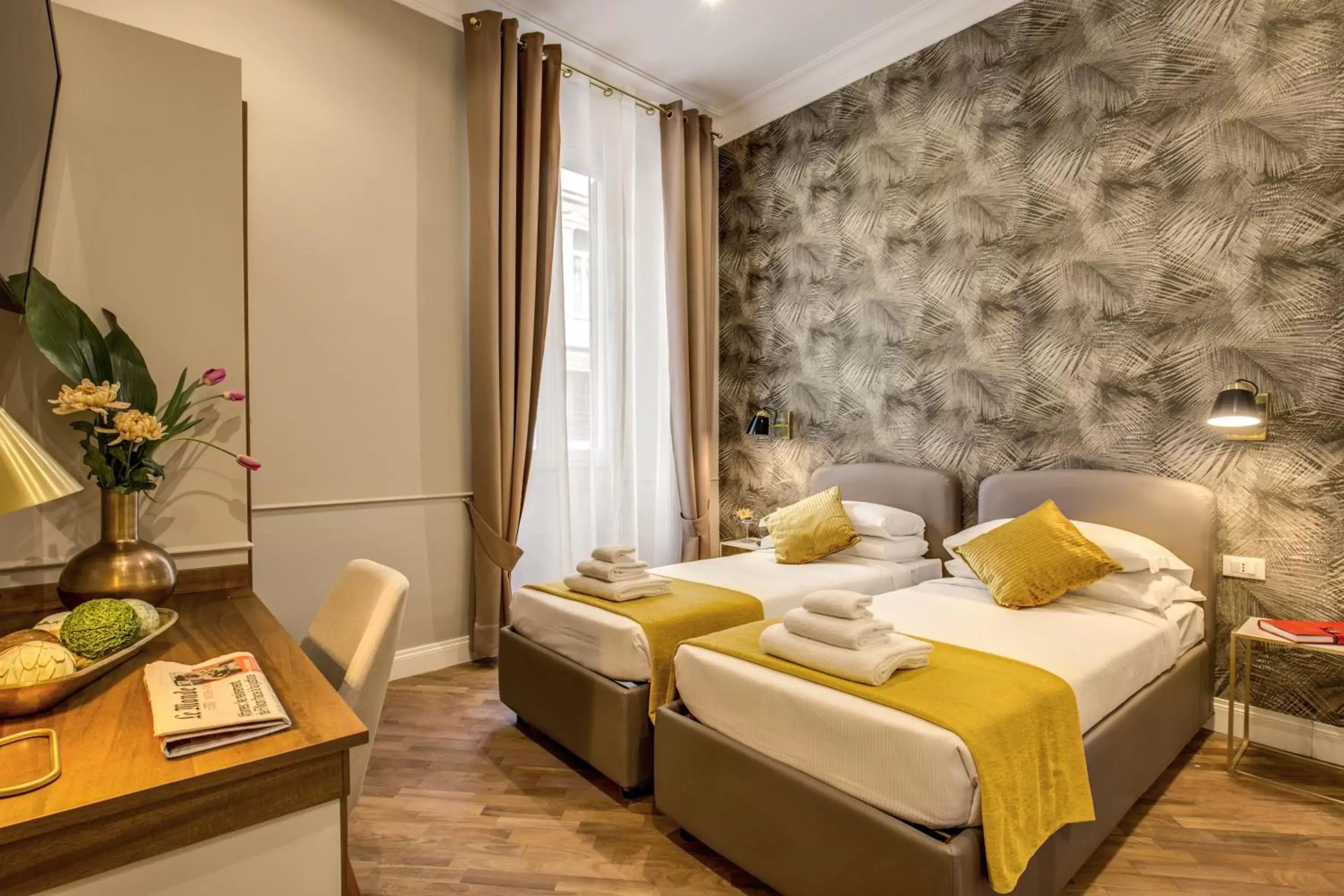 Bedroom in Charme Spagna Boutique Hotel