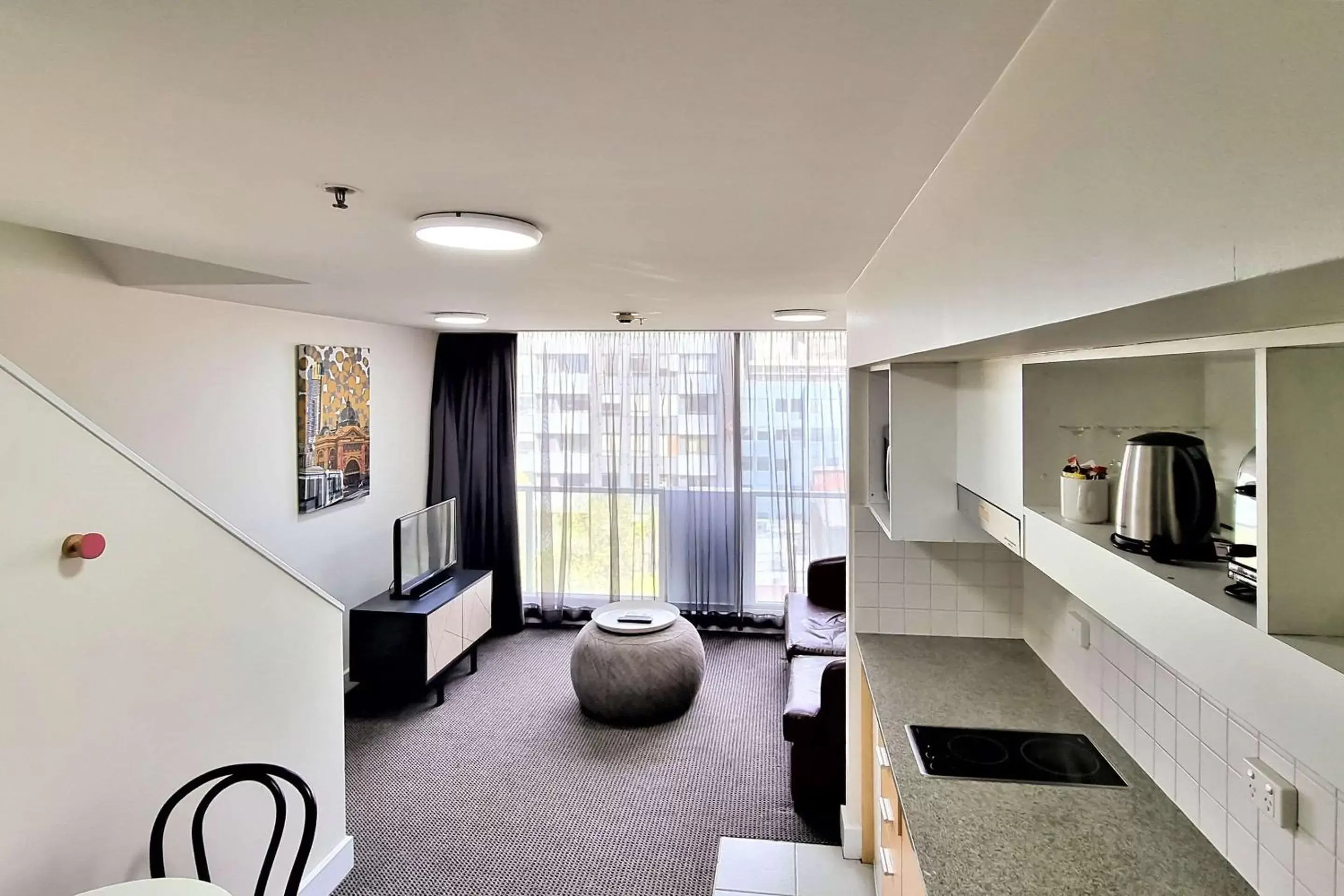 Bedroom, Seating Area in Quality Apartments Melbourne Central