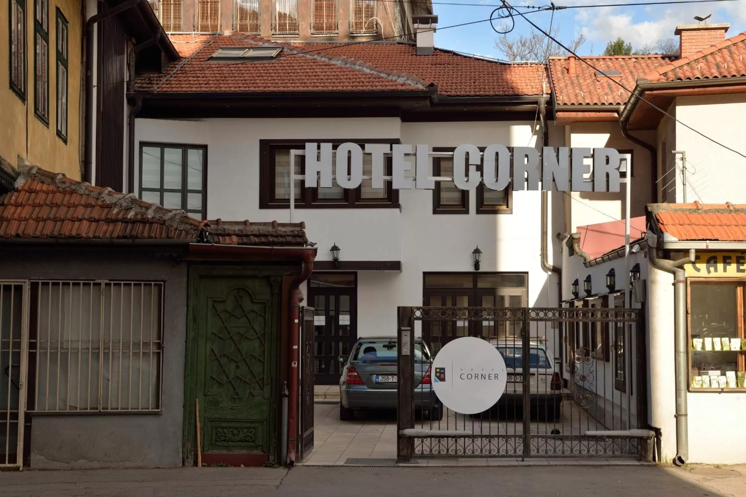 Patio in Hotel Corner