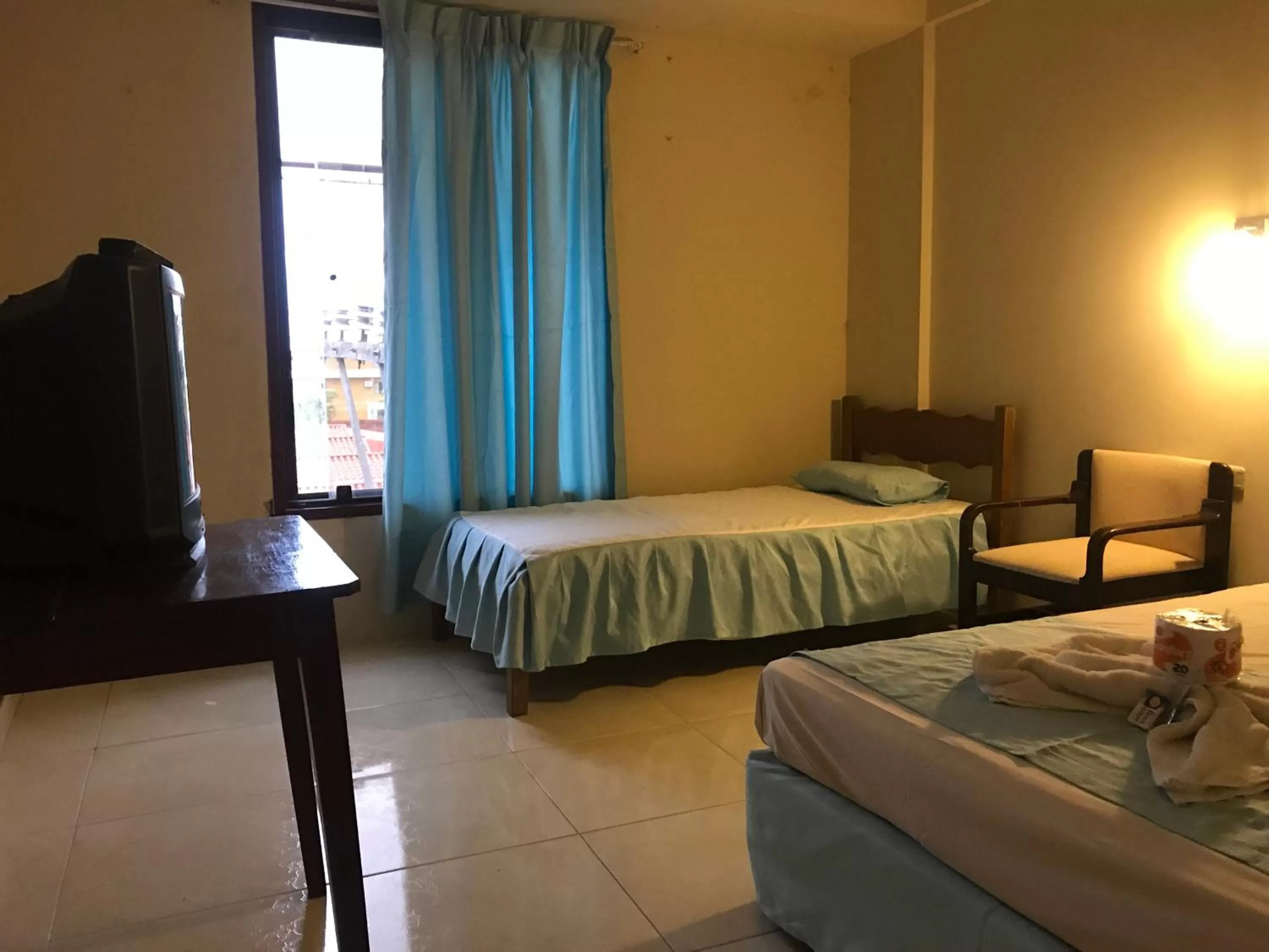 Bed in Hotel Viru Viru II