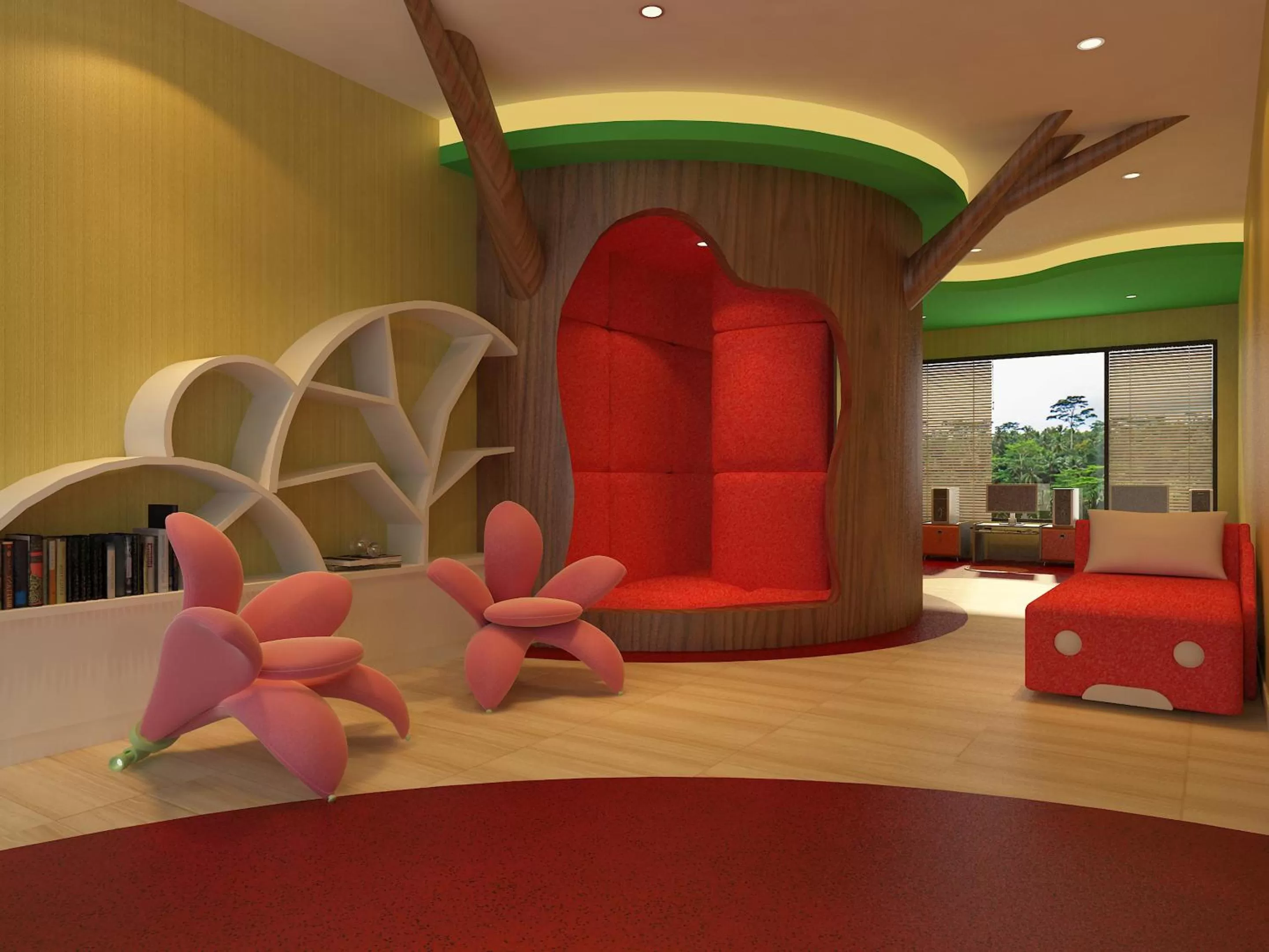 Kids's club in SereS Springs Resort & Spa, Singakerta