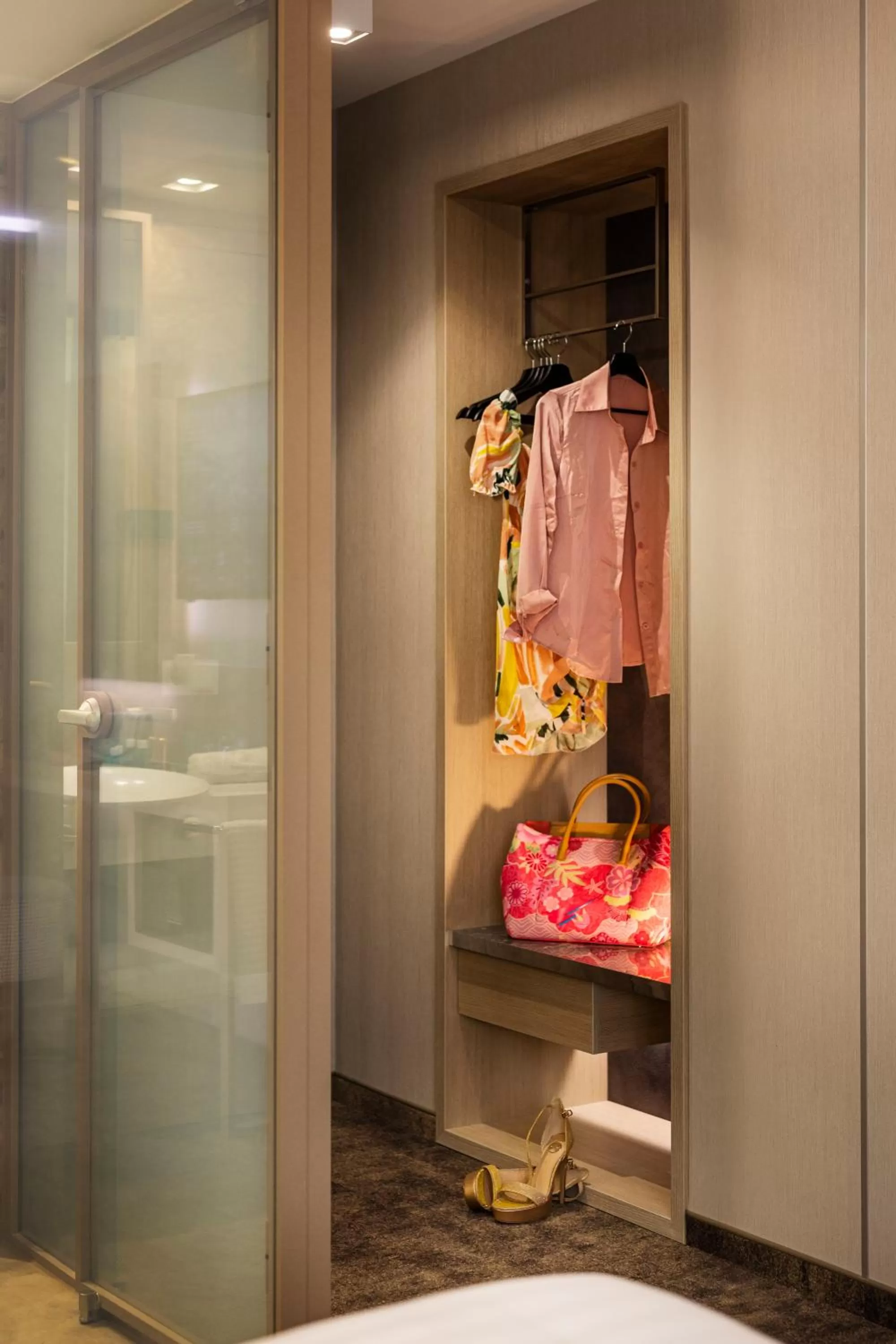 wardrobe in -- ESTE PARK HOTEL -- part of Urban Chic Luxury Design Hotels - Parking & Compliments - next to Shopping & Dining Mall Plovdiv
