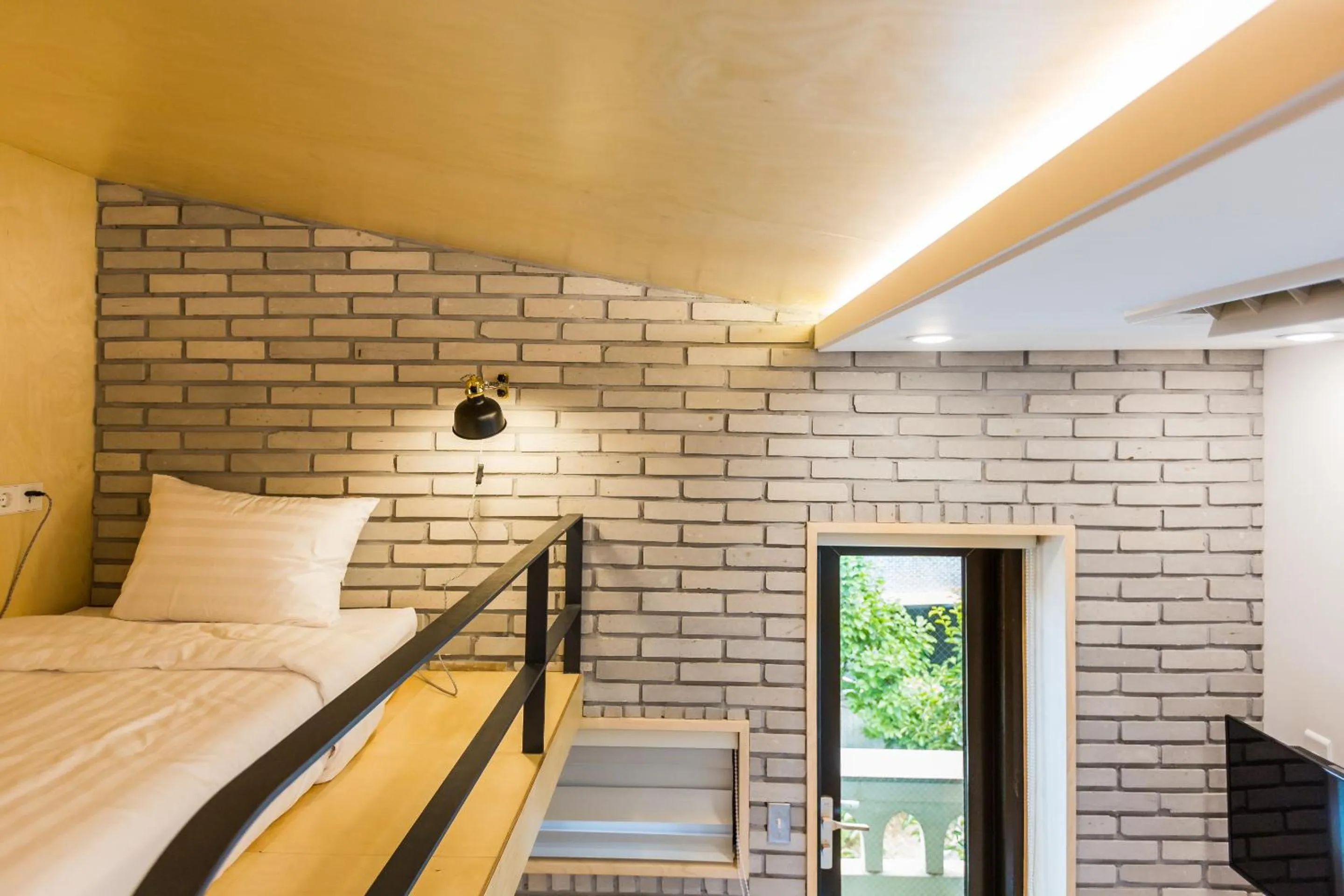 Bed in Hotel Baroato 2nd