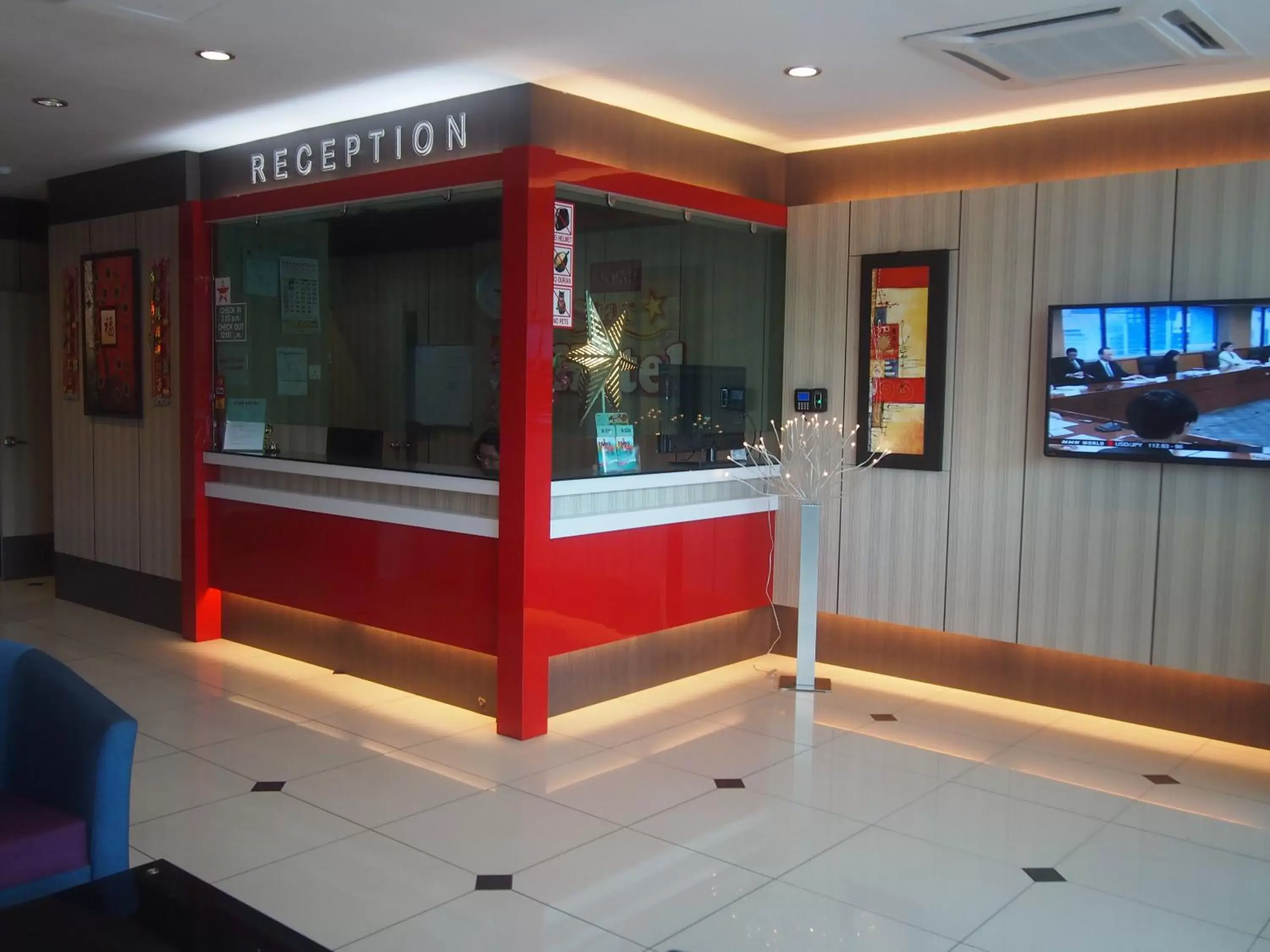 Lobby or reception in AERO Star Hotel