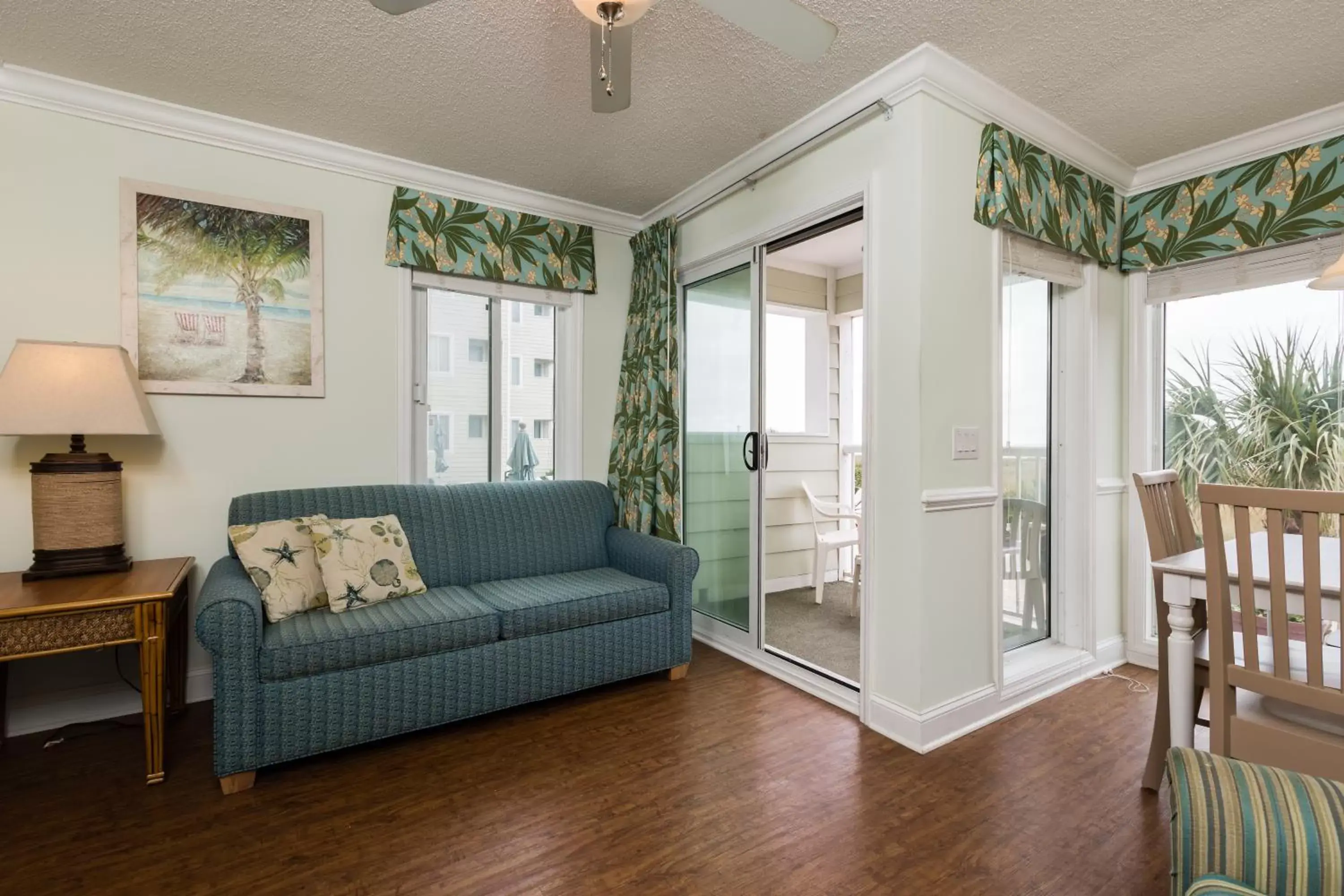 Living room, Seating Area in Sands Beach Club by Capital Vacations